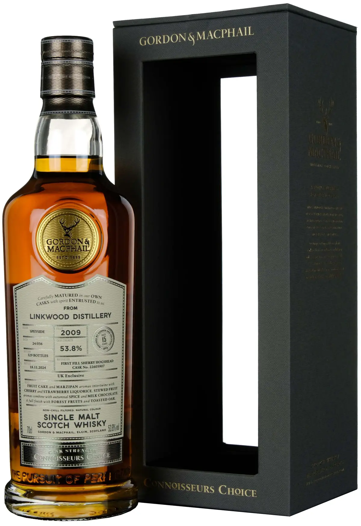 Linkwood 2009-2024 | 15 Year Old Gordon & Macphail Connoisseurs Choice Single Cask 22605907 1