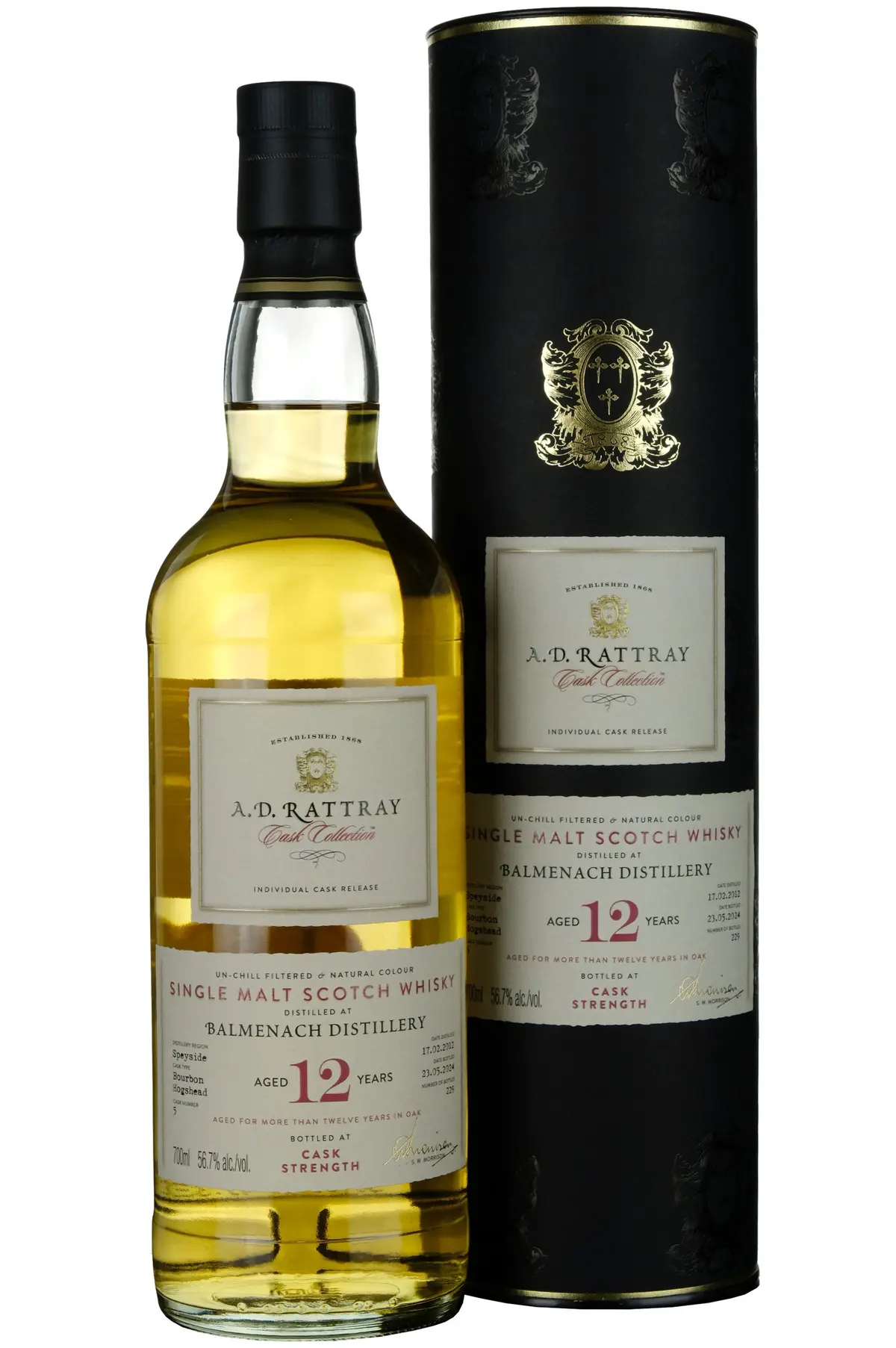 Balmenach 2012-2024 | 12 Year Old A. D. Rattray Cask Collection Single Cask 5 1