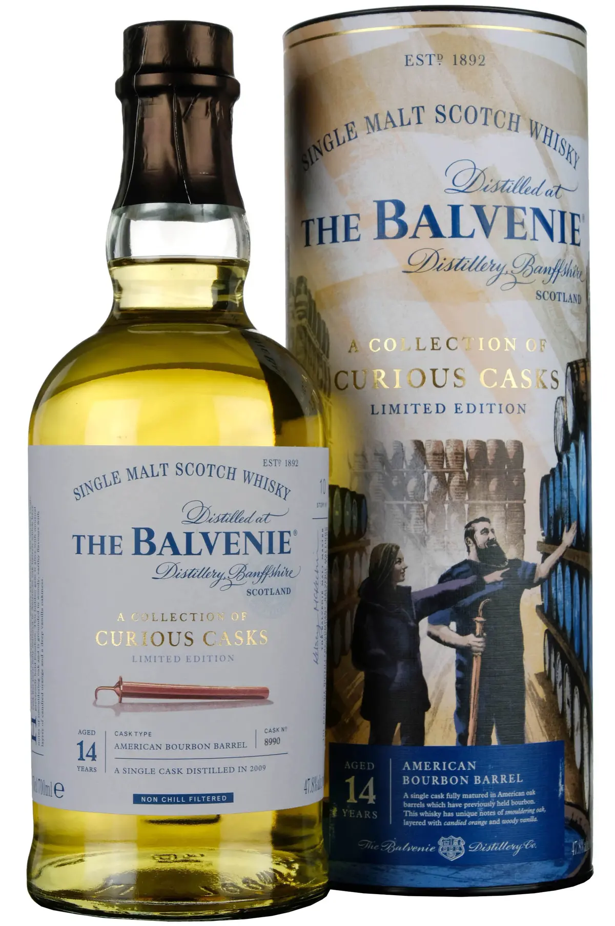 Balvenie 2009-2024 | 14 Year Old A Collection Of Curious Casks Story No.10 Single Cask 8990 1