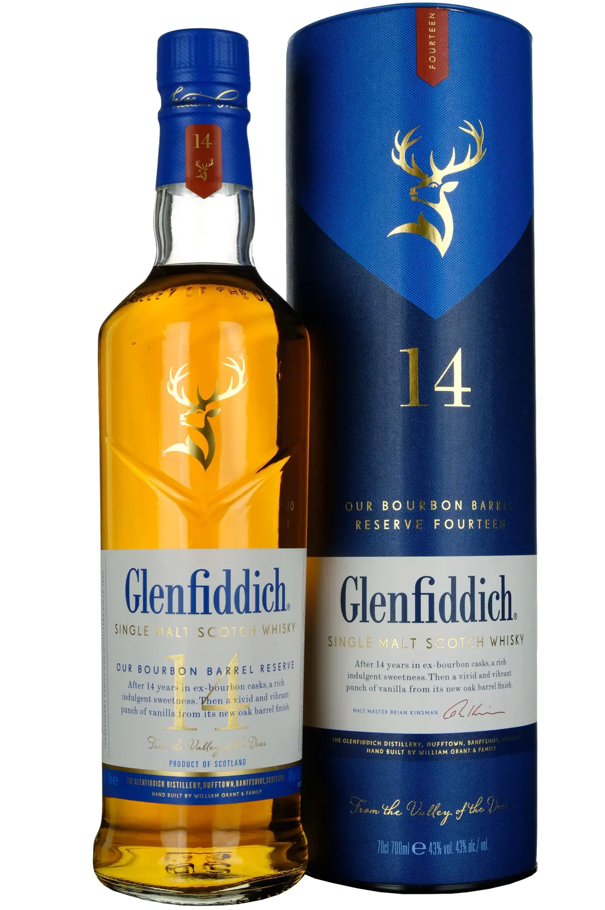 Glenfiddich 14 Year Old Bourbon Barrel Fourteen 1