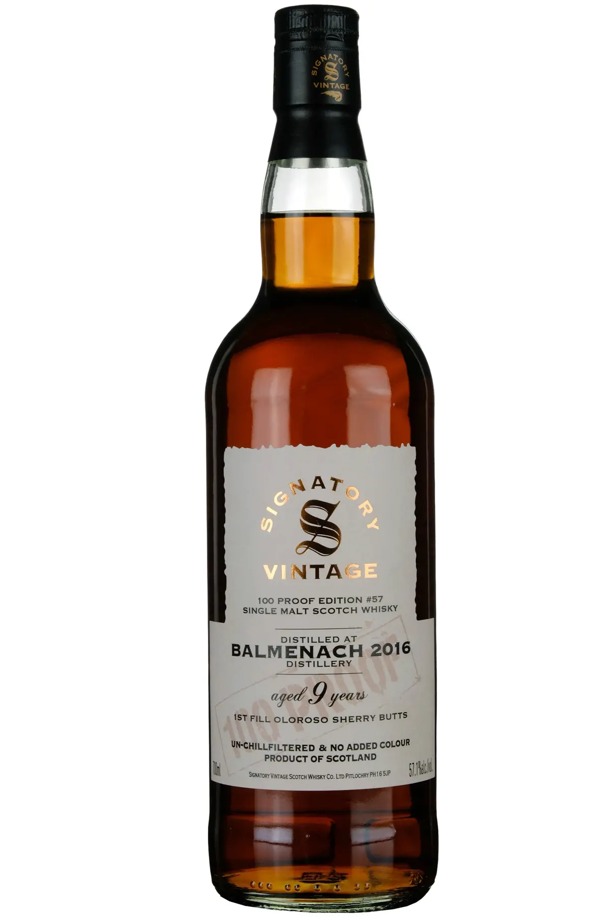 Balmenach 2016-2025 | 9 Year Old Signatory Vintage 100 Proof Edition 57 1
