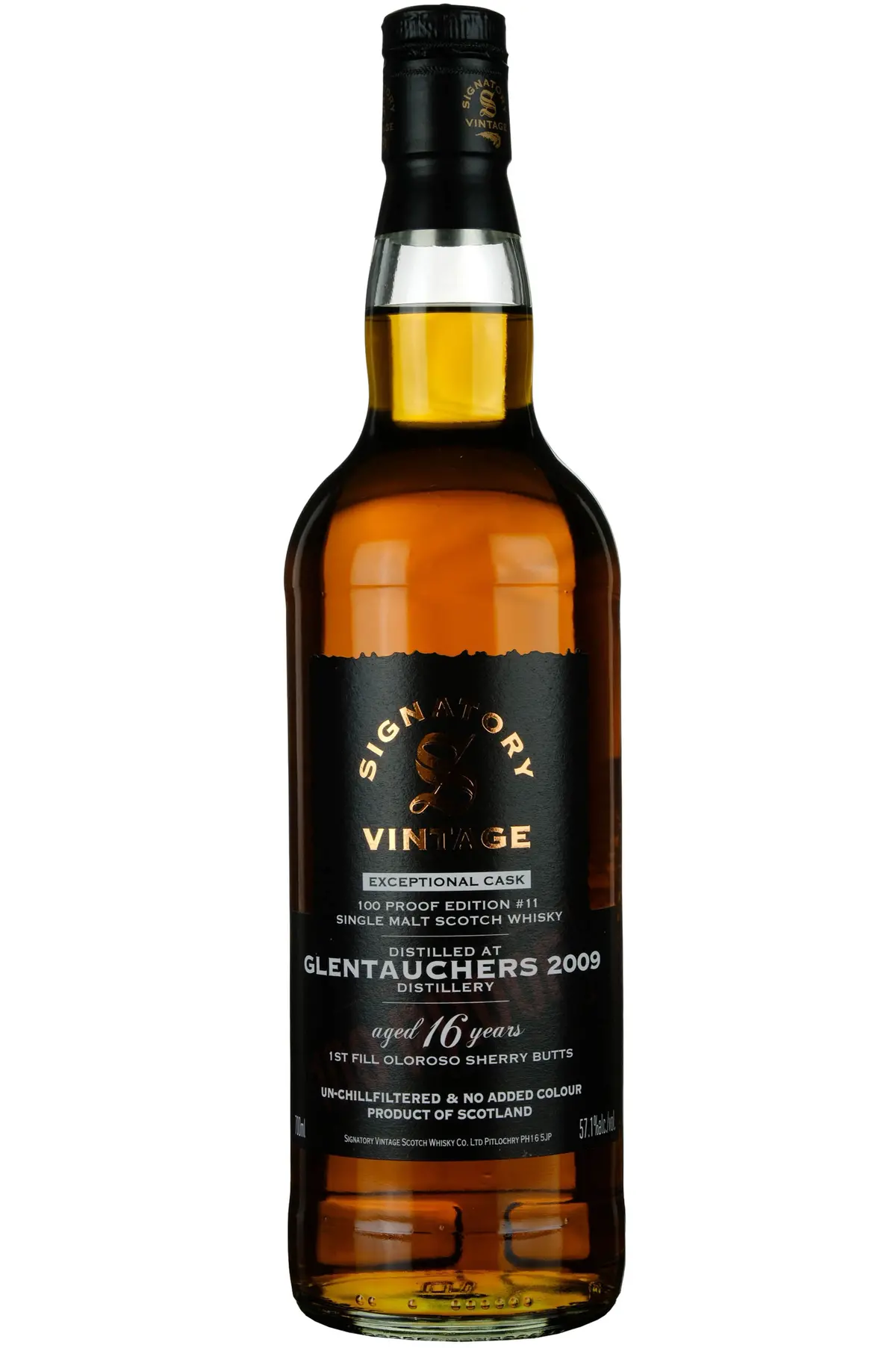 Glentauchers 2009-2025 | 16 Year Old Signatory Vintage Exceptional Cask 100 Proof Edition 11 1