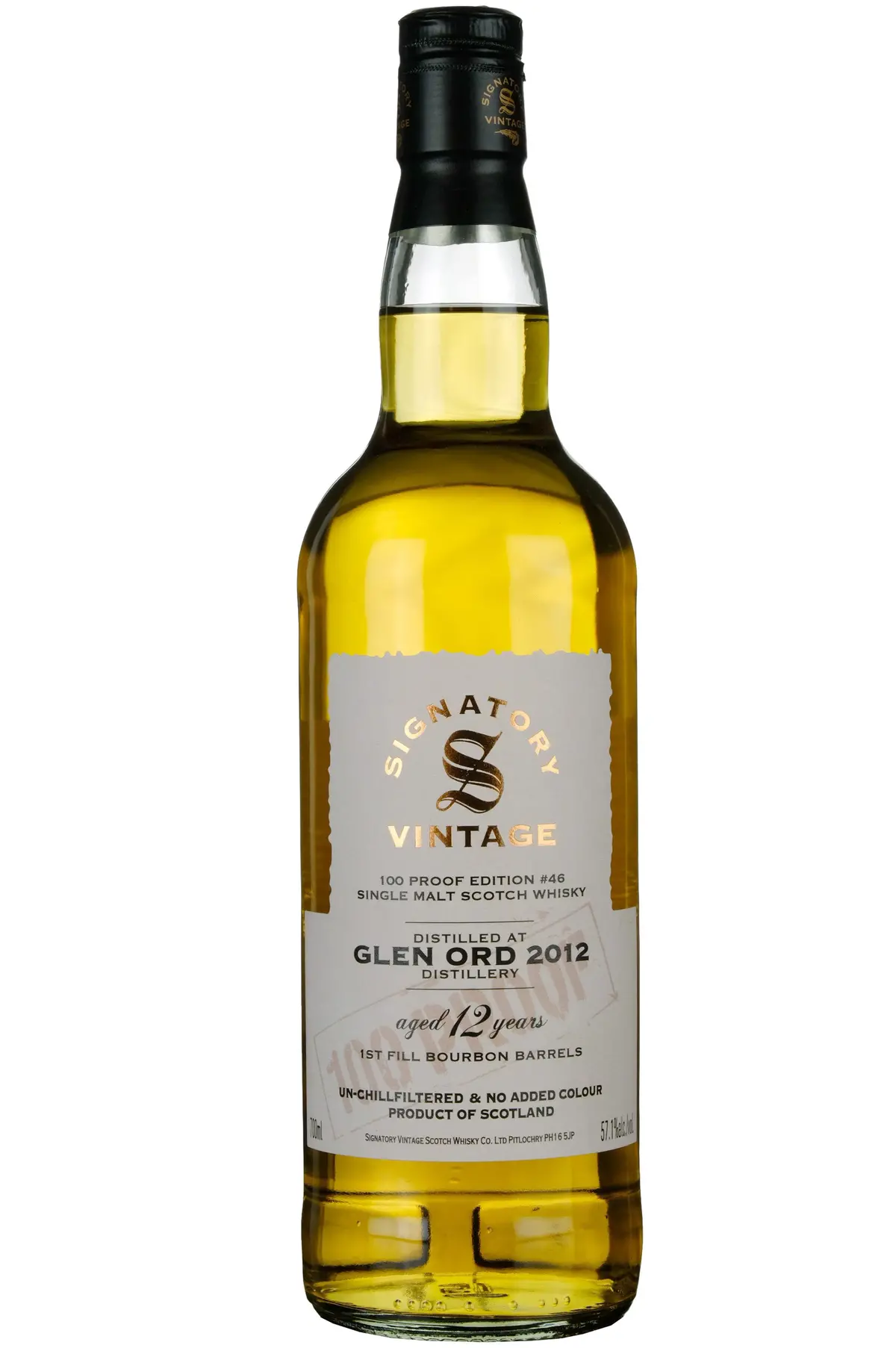 Glen Ord 2012-2025 | 12 Year Old Signatory Vintage 100 Proof Edition 46 1