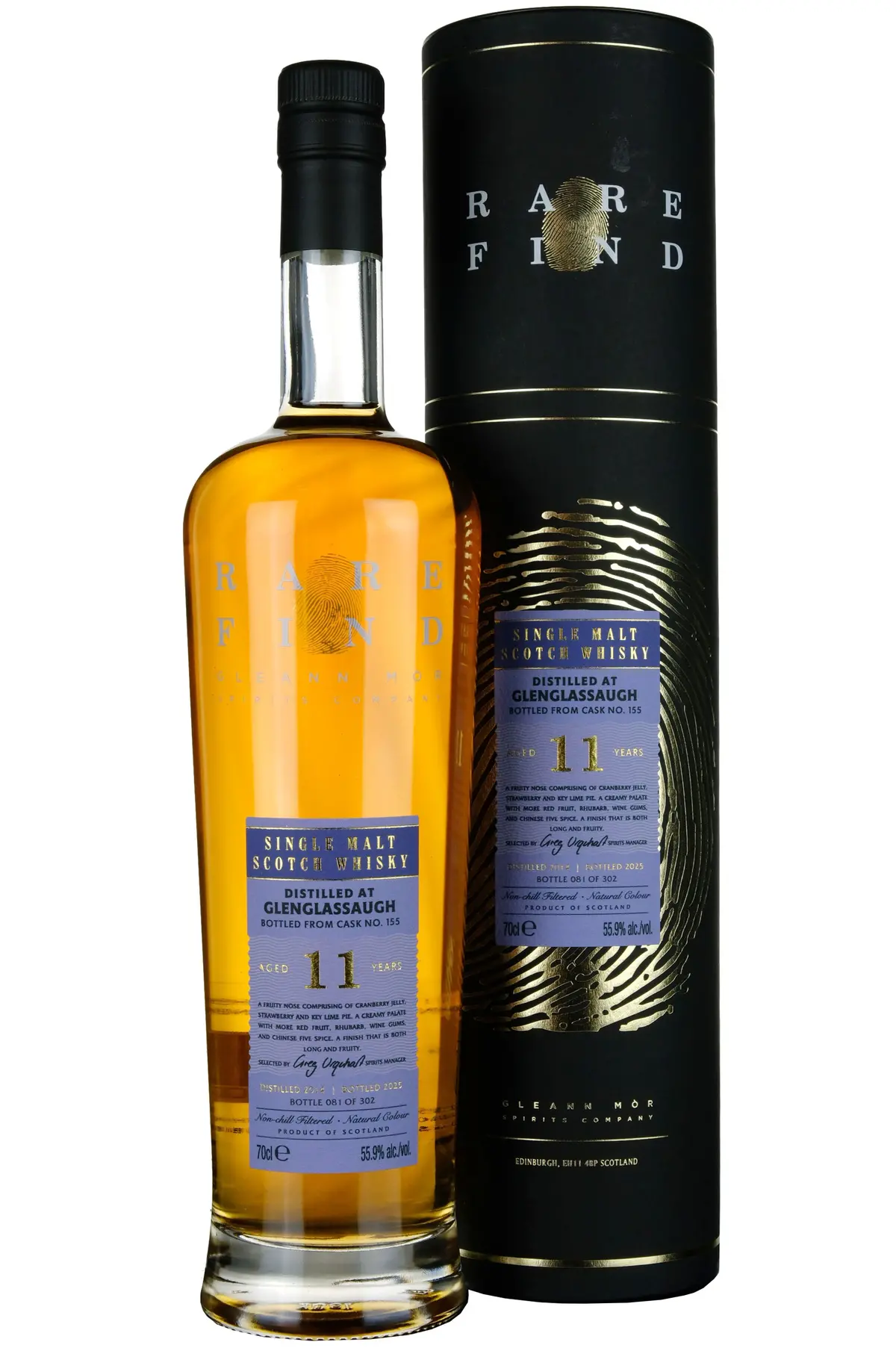 Glenglassaugh 2014-2025 | 11 Year Old Gleann Mor Rare Find Single Cask 155 1