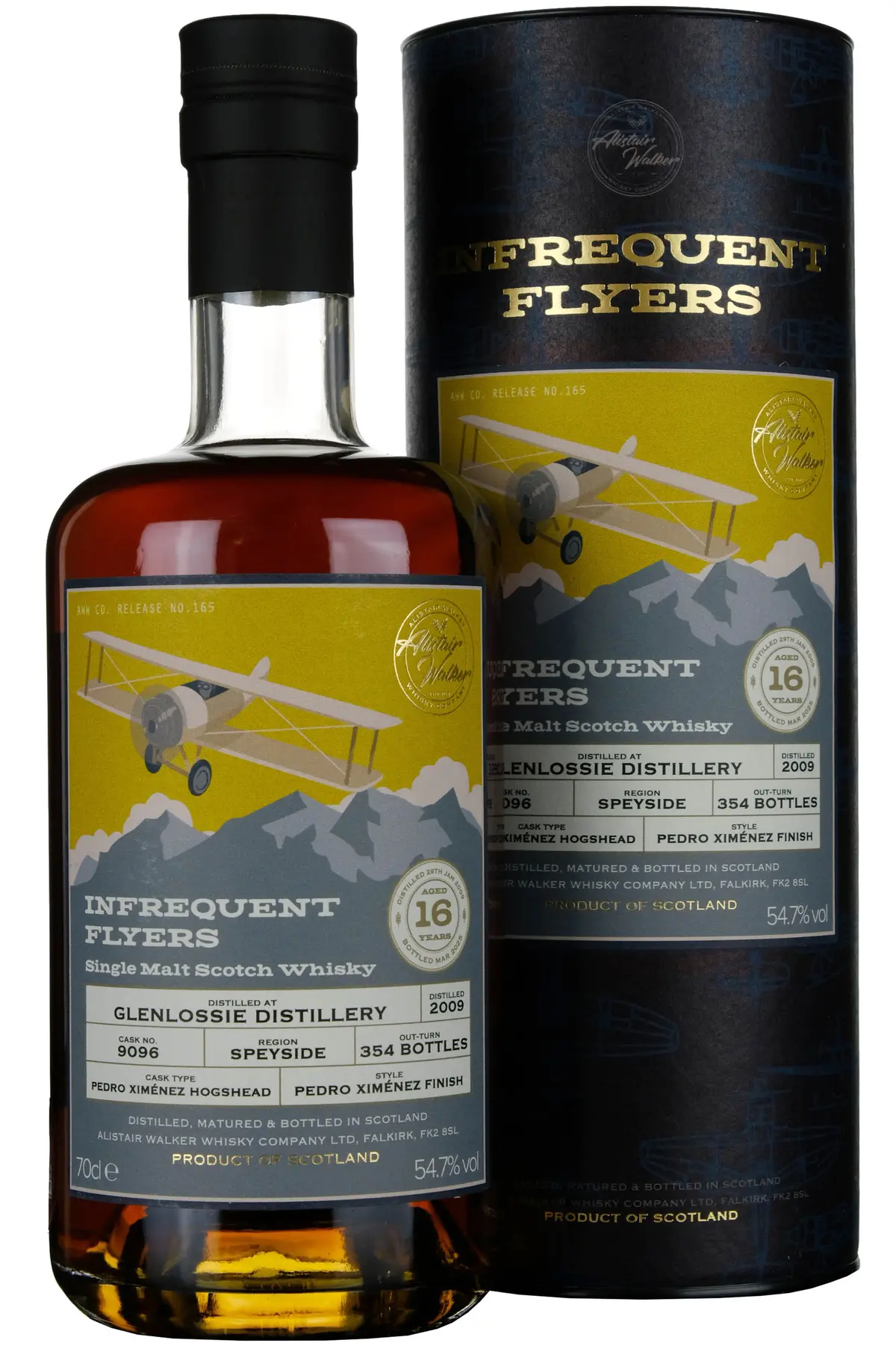 Glenlossie 2009-2025 | 16 Year Old Infrequent Flyers Single Cask 9096 1
