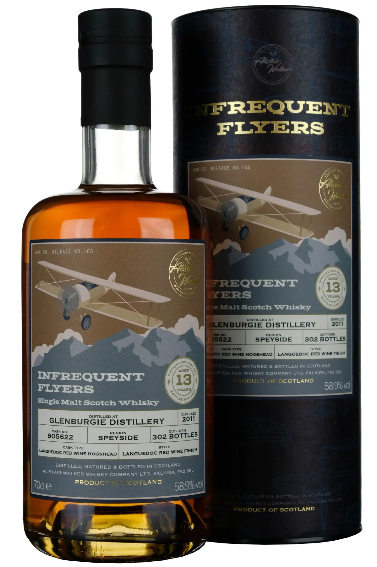 Glenburgie 2011-2025 | 13 Year Old Infrequent Flyers Single Cask 805622 1