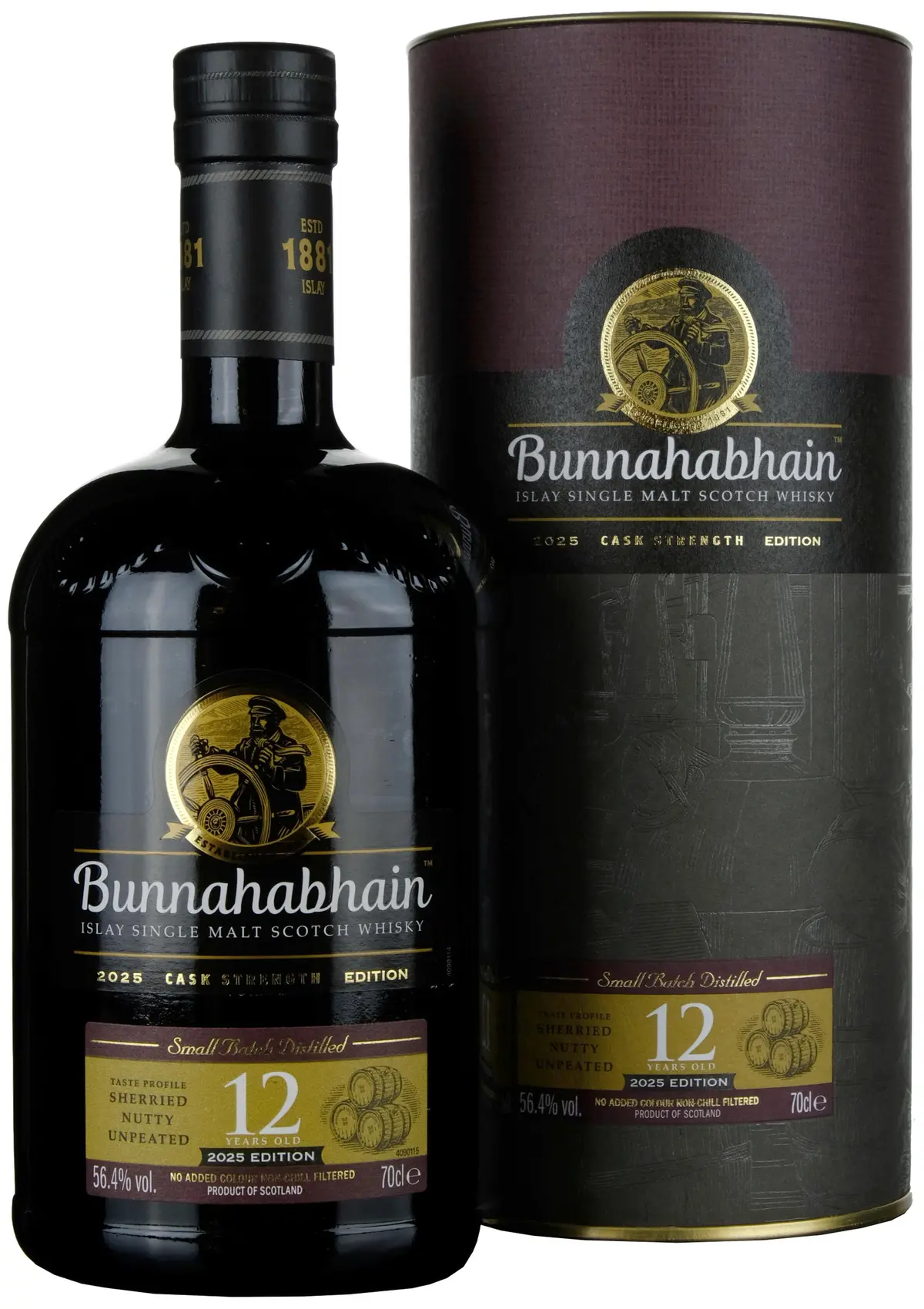 Bunnahabhain 12 Year Old Cask Strength 2025 Edition 1