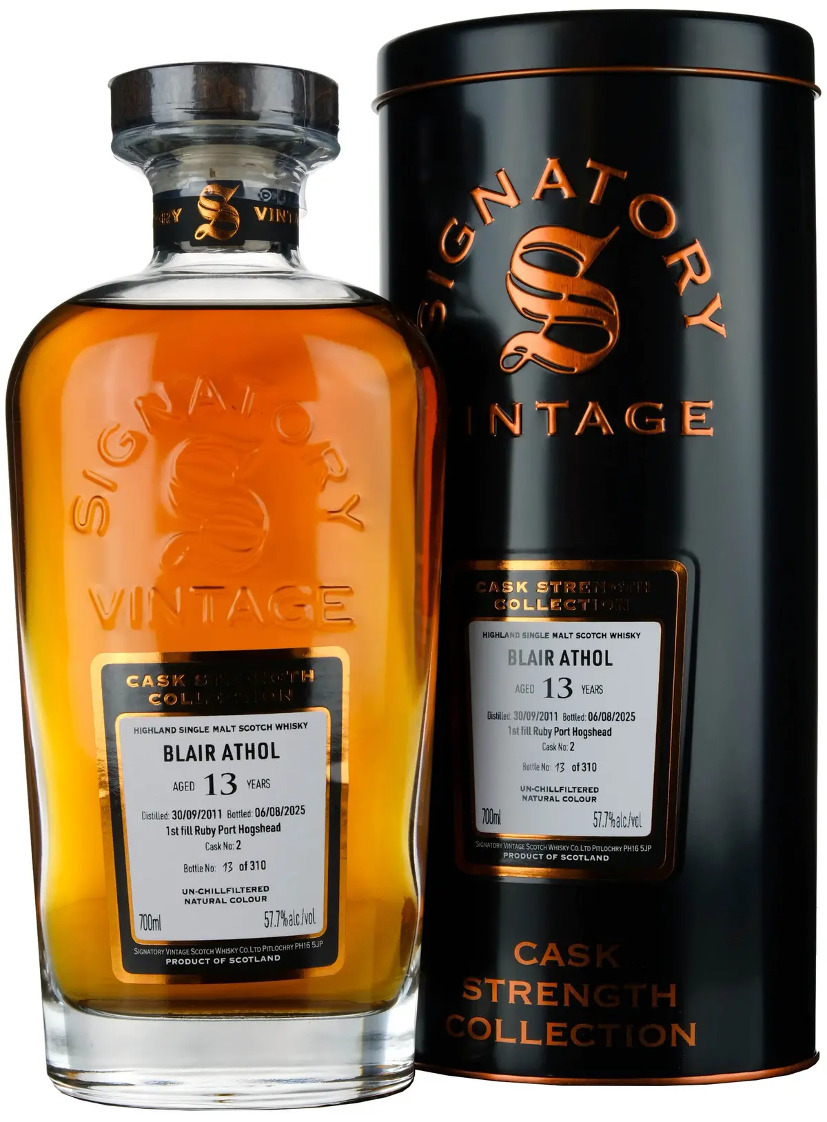 Blair Athol 2011-2025 | 13 Year Old Signatory Vintage Cask Strength Collection Single Cask 2 1