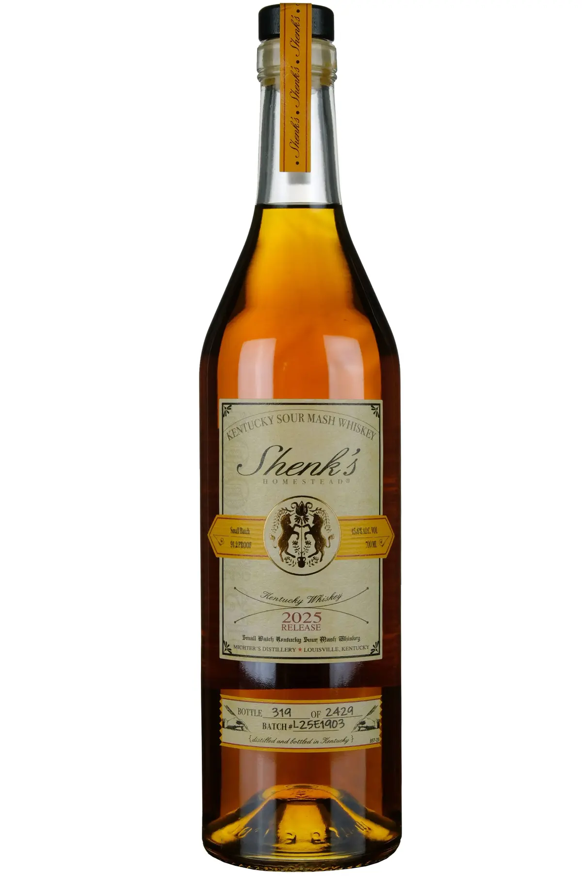 Michter's Shenk's Homestead Batch L25e1903 Bottled 2025 1