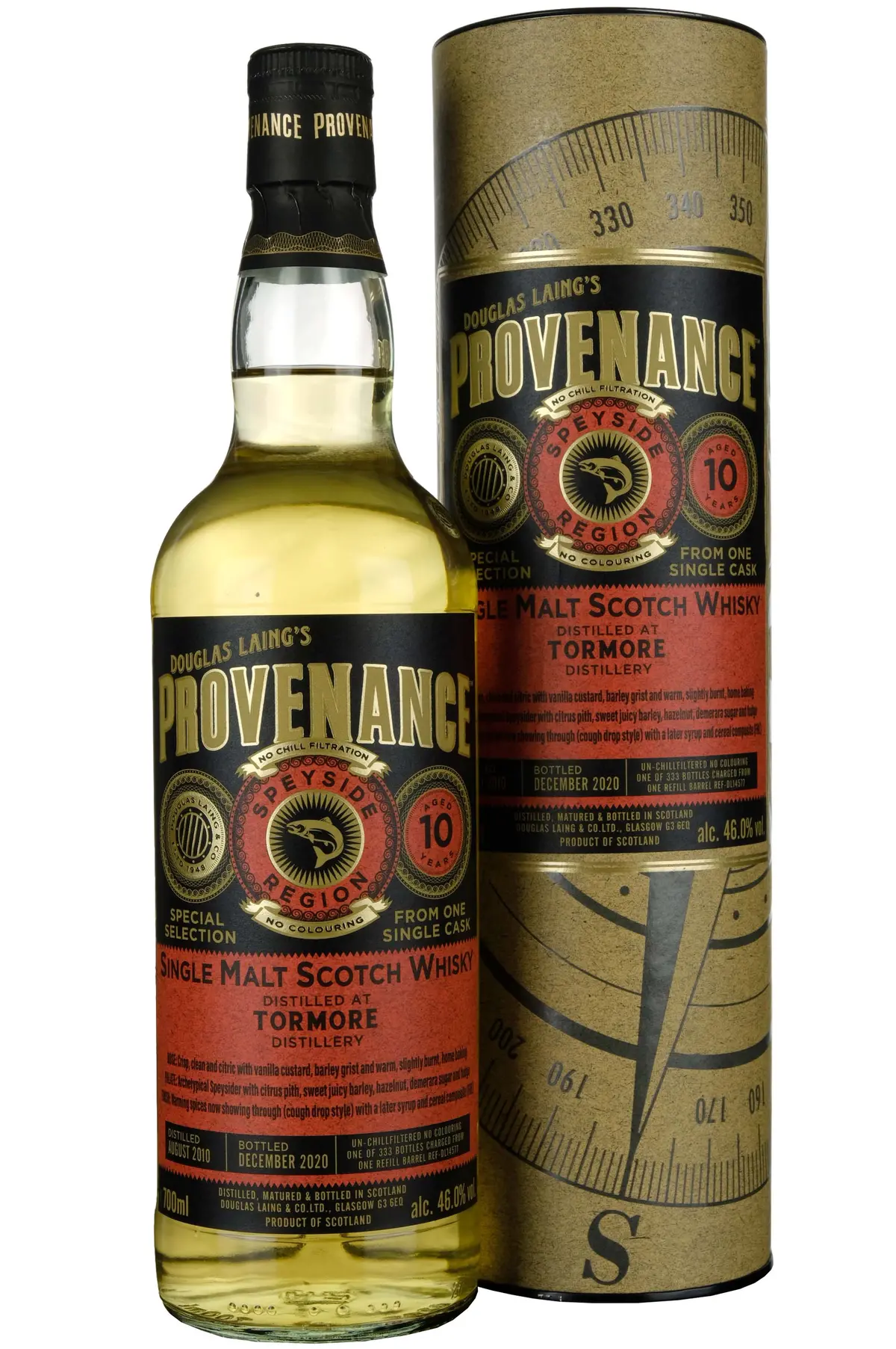 Tormore 2010-2020 | 10 Year Old Douglas Laing Provenance Single Cask Dl14577 1