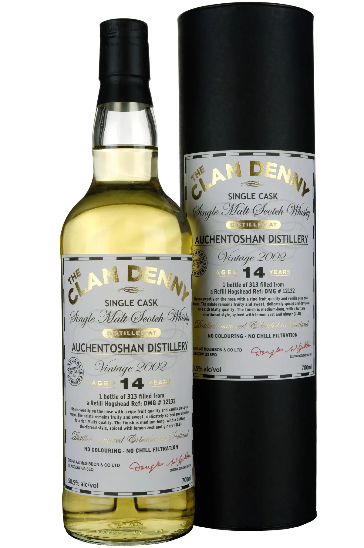 Auchentoshan 2002 | 14 Year Old Douglas Laing Clan Denny Single Cask Dmg12132 1