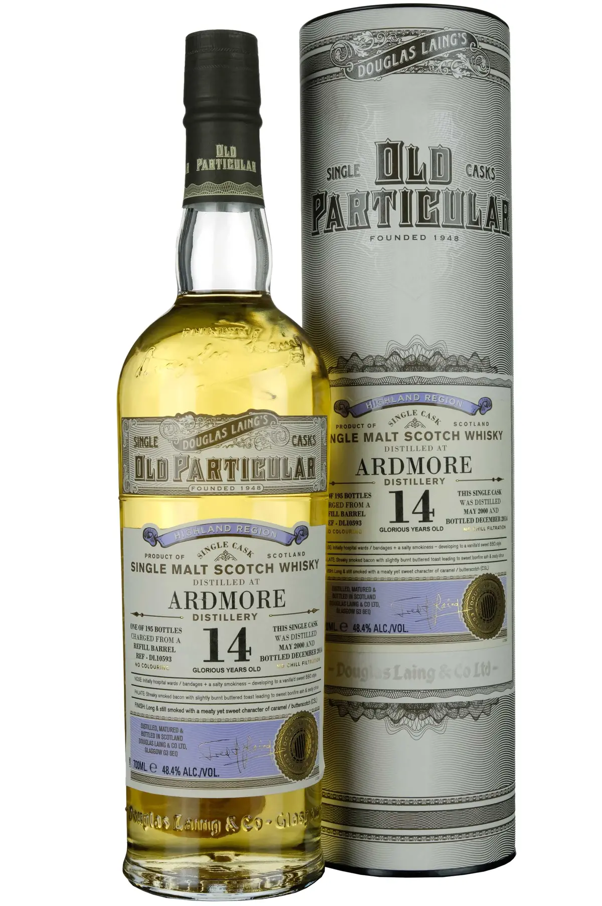 Ardmore 2000-2014 | 14 Year Old Douglas Laing Old Particular Single Cask Dl10593 1