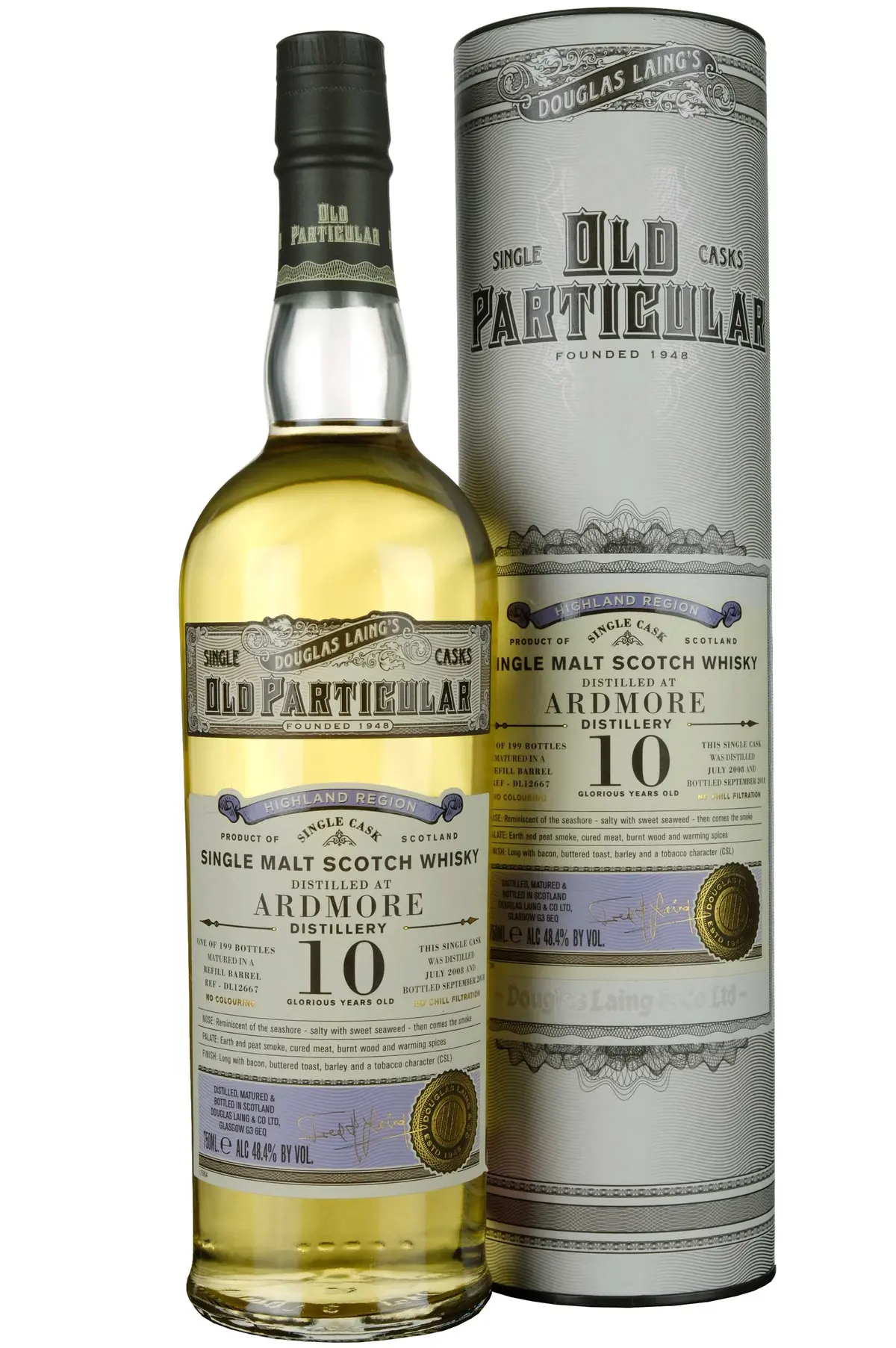 Ardmore 2008-2018 | 10 Year Old Douglas Laing Old Particular Single Cask Dl12667 1