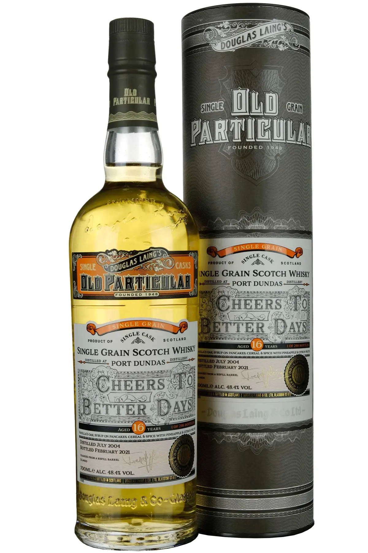 Port Dundas 2004-2021 | 16 Year Old Douglas Laing Old Particular Single Cask Dl14630 1
