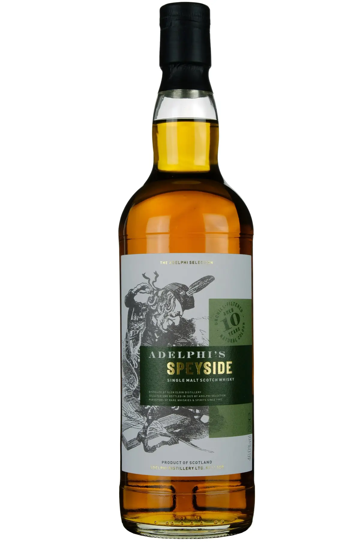 Glen Elgin 10 Year Old Adelphi's Speyside Bottled 2025 1