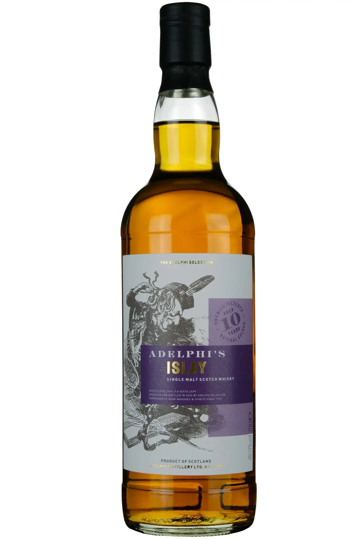 Caol Ila 10 Year Old Adelphi's Islay Bottled 2025 1