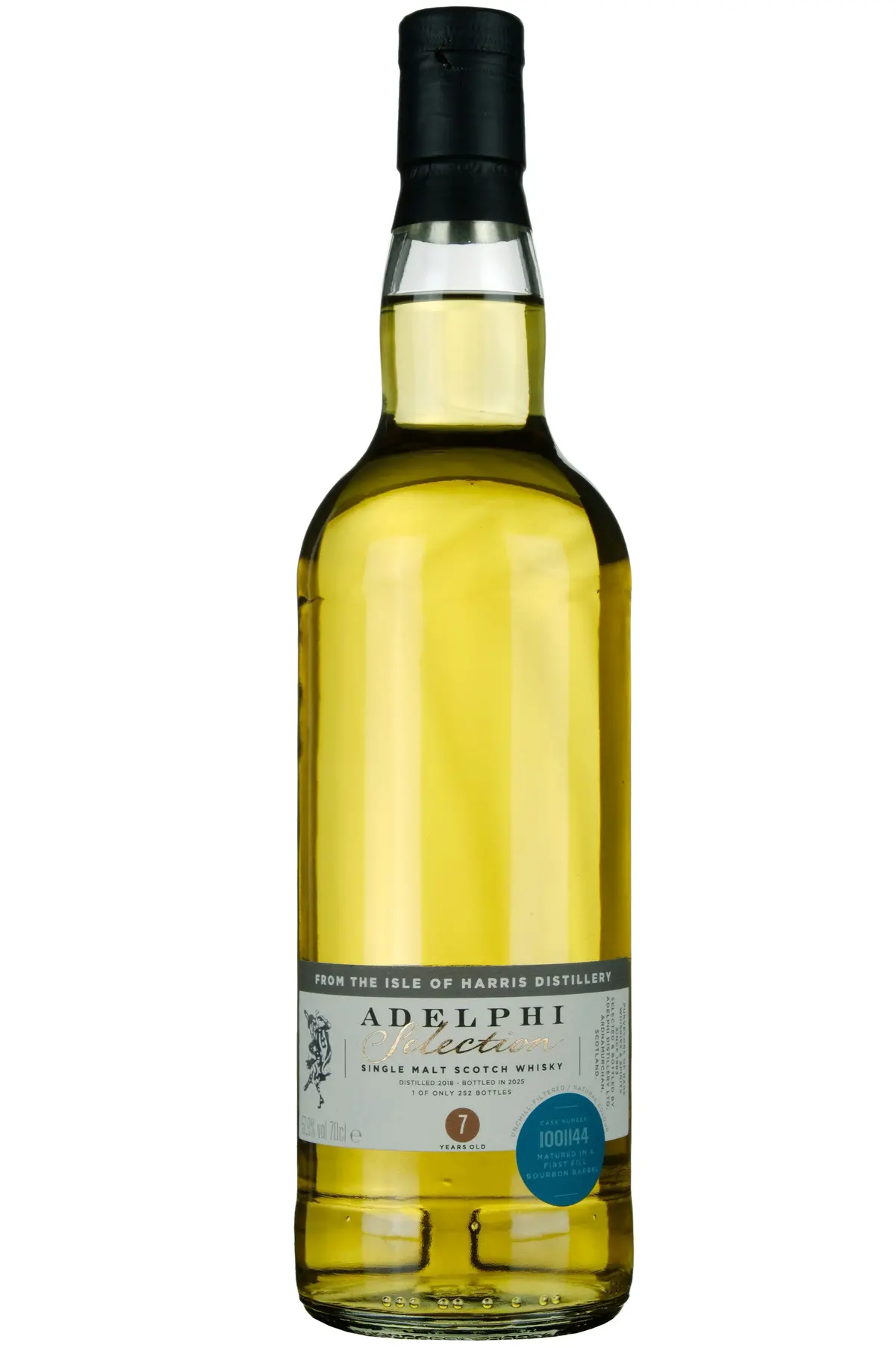 Isle Of Harris 2018-2025 | 7 Year Old Adelphi Selection Single Cask 1001144 1