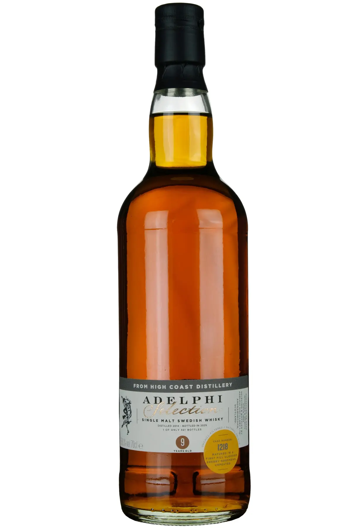 High Coast 2014-2025 | 9 Year Old Adelphi Selection Single Cask 1218 1
