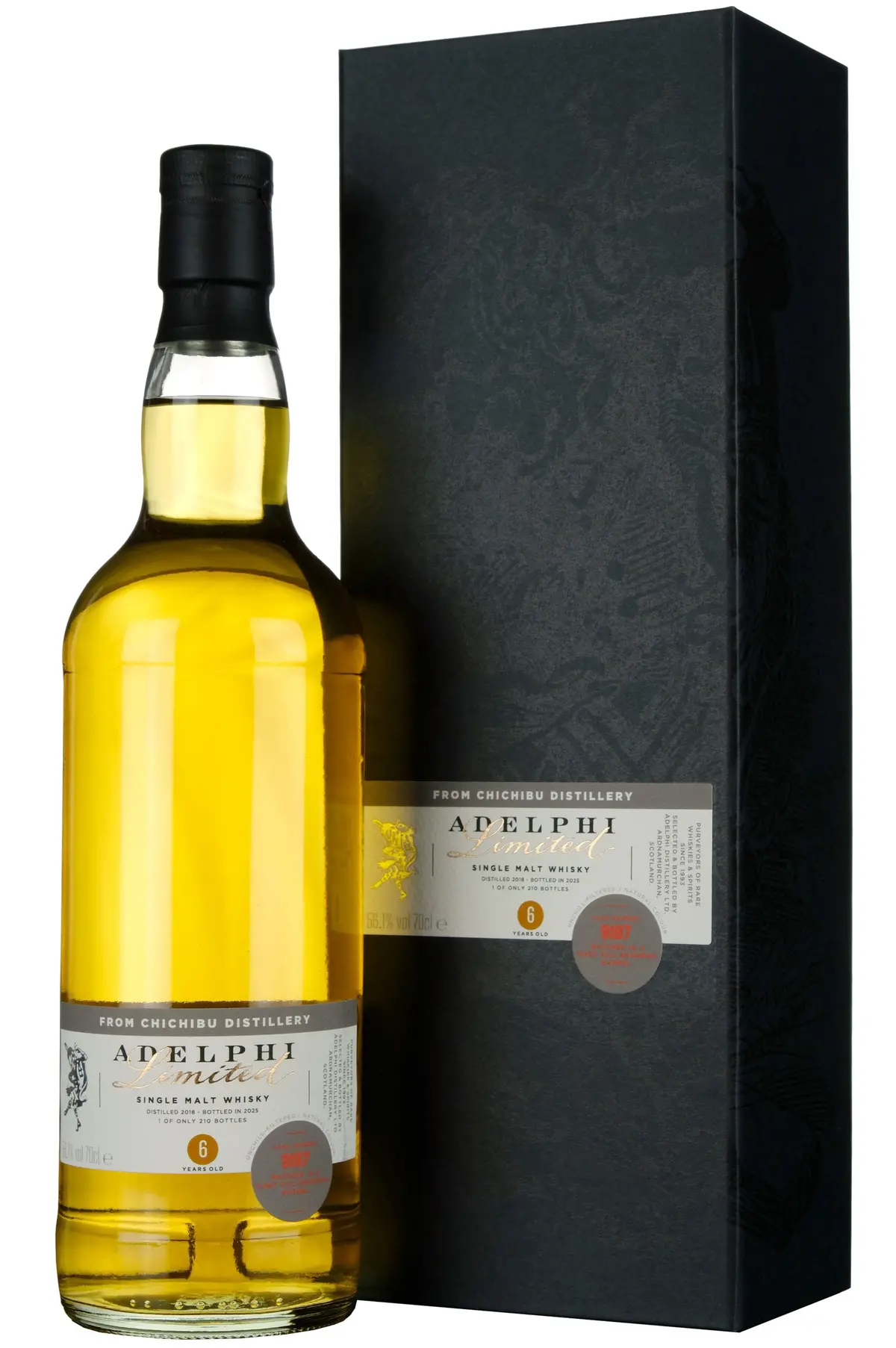 Chichibu 2018-2025 | 6 Year Old Adelphi Selection Single Cask 9197 1