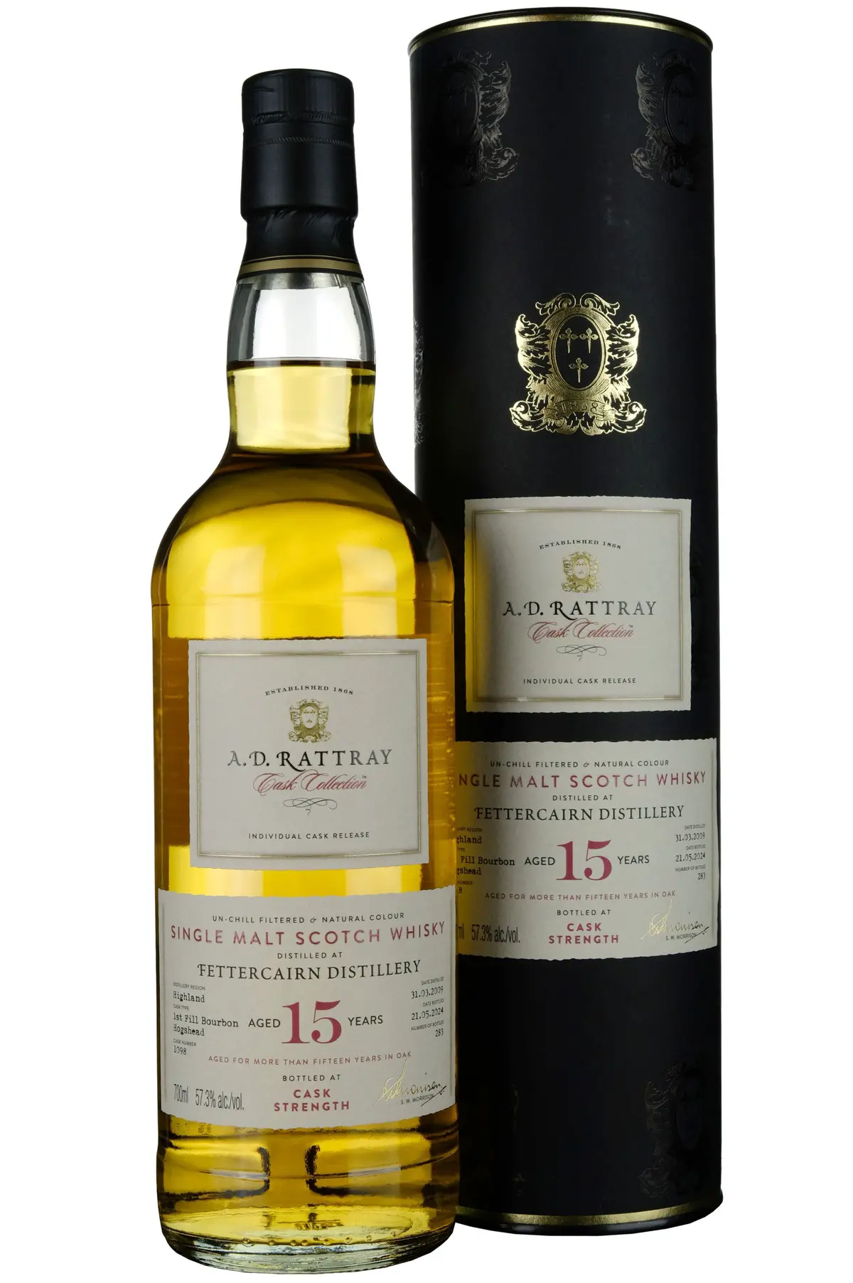 Fettercairn 2009-2024 | 15 Year Old A. D. Rattray Cask Collection Single Cask 1098 1