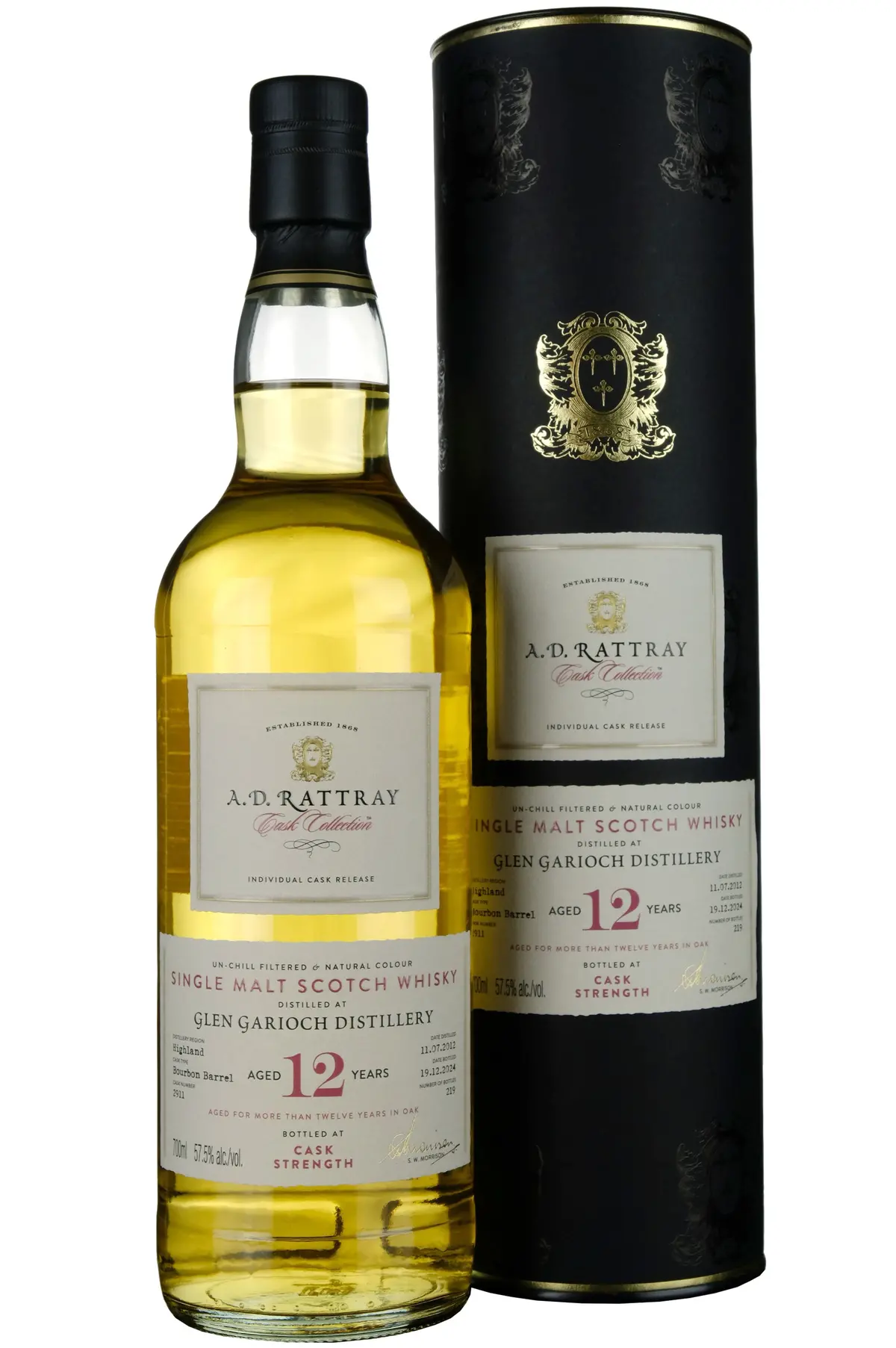 Glen Garioch 2012-2024 | 12 Year Old A. D. Rattray Cask Collection Single Cask 2911 1
