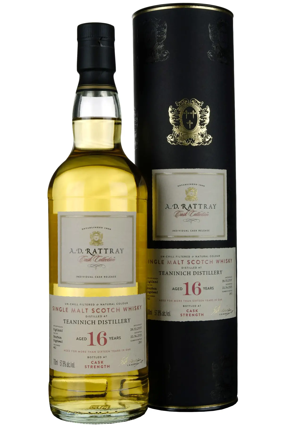 Teaninich 2007-2023 | 16 Year Old A. D. Rattray Cask Collection Single Cask 462 1