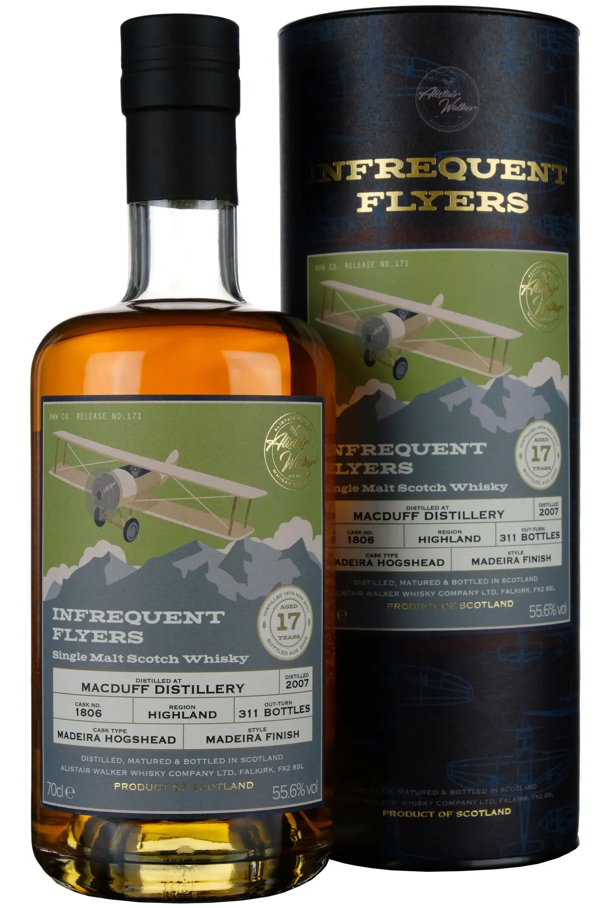 Macduff 2007-2025 | 17 Year Old Infrequent Flyers Single Cask 1806 1