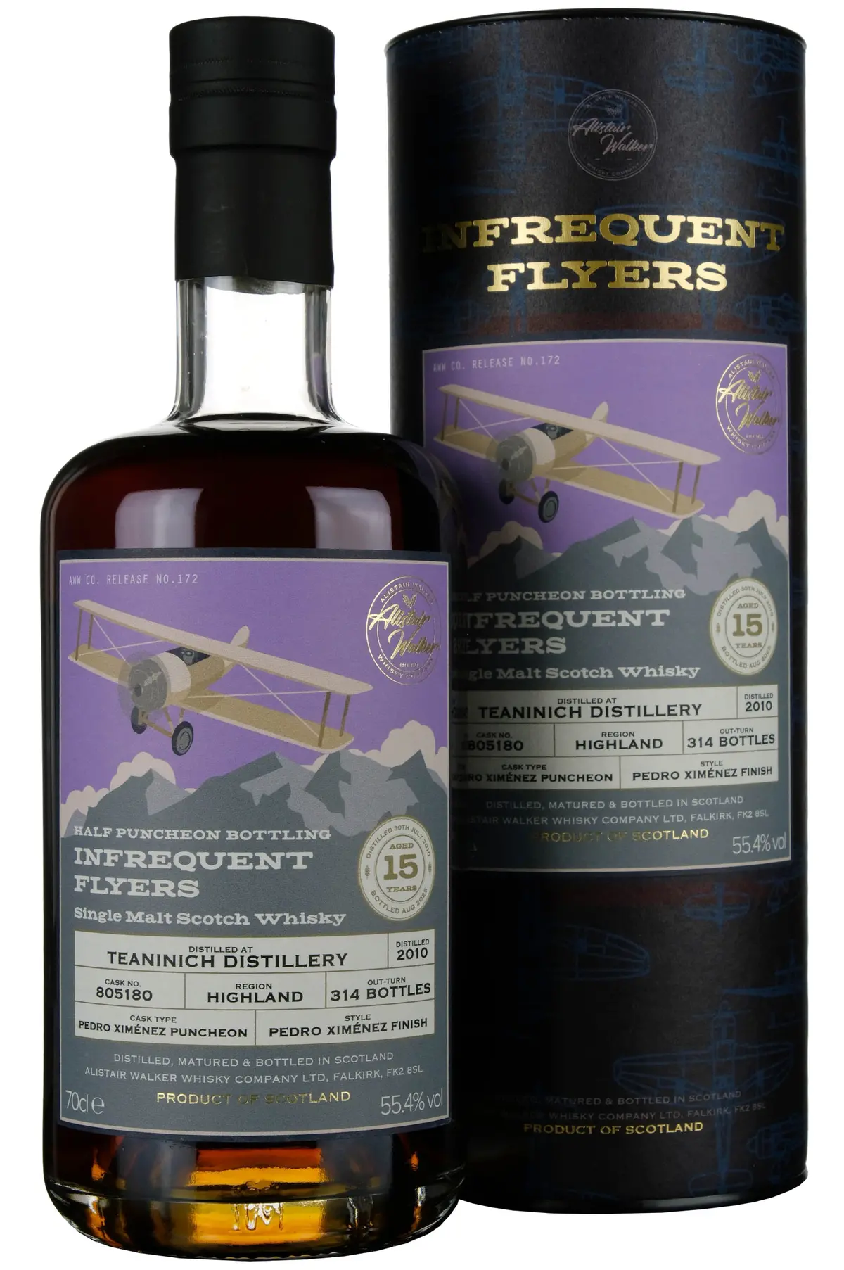Teaninich 2010-2025 | 15 Year Old Infrequent Flyers Single Cask 805180 1