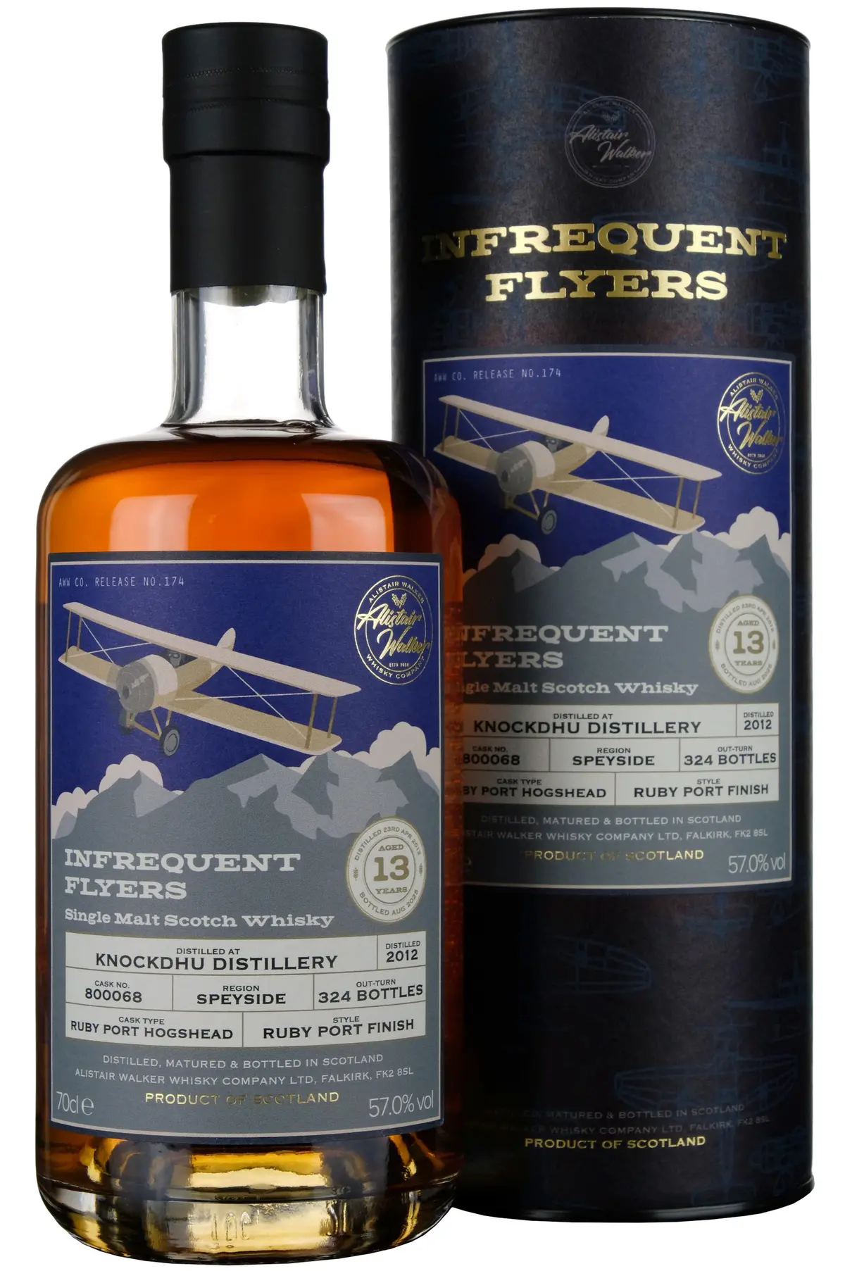 Knockdhu 2012-2025 | 13 Year Old Infrequent Flyers Single Cask 800068 1
