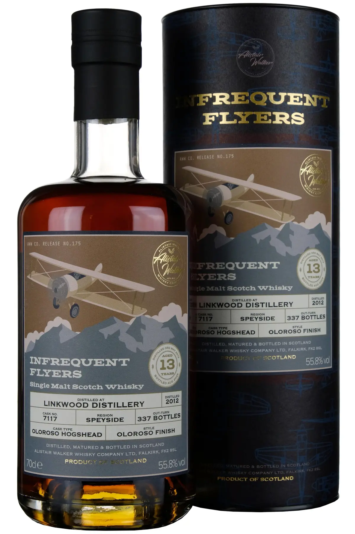 Linkwood 2012-2025 | 13 Year Old Infrequent Flyers Single Cask 7117 1