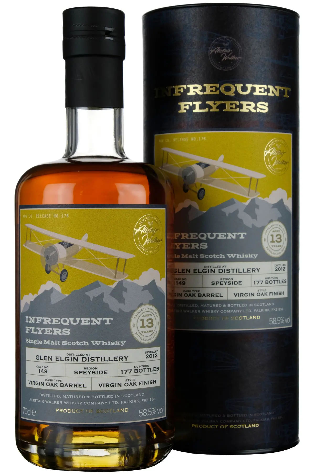 Glen Elgin 2012-2025 | 13 Year Old Infrequent Flyers Single Cask 149 1