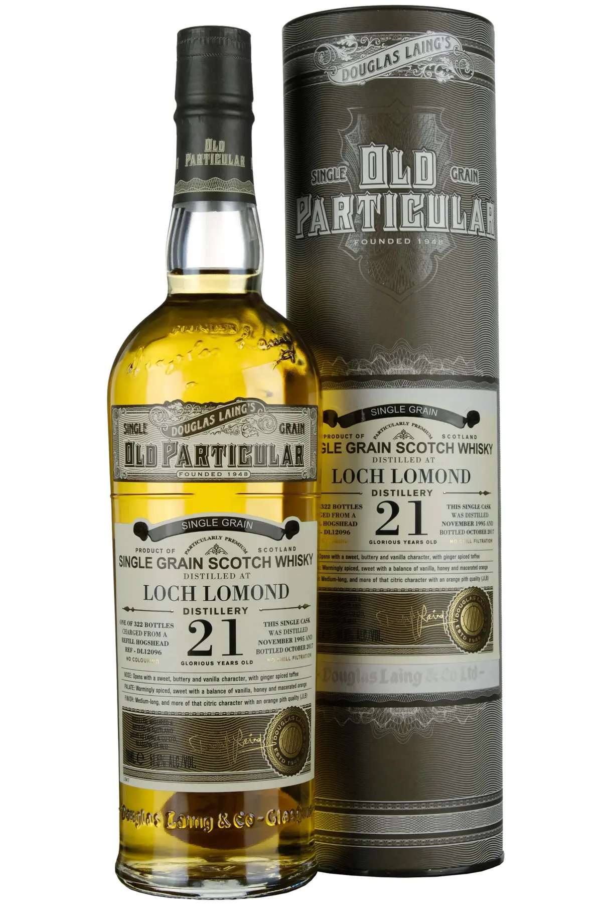 Loch Lomond 1995-2017 | 21 Year Old Douglas Laing Old Particular Single Cask Dl12096 1