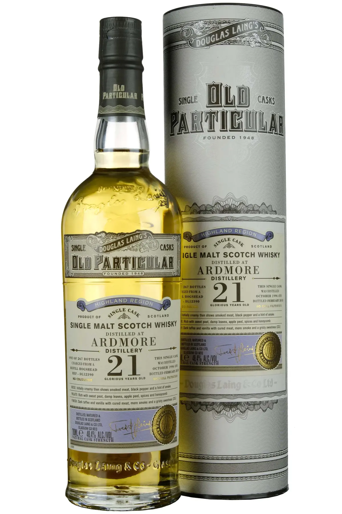 Ardmore 1996-2018 | 21 Year Old Douglas Laing Old Particular Single Cask Dl12390 1