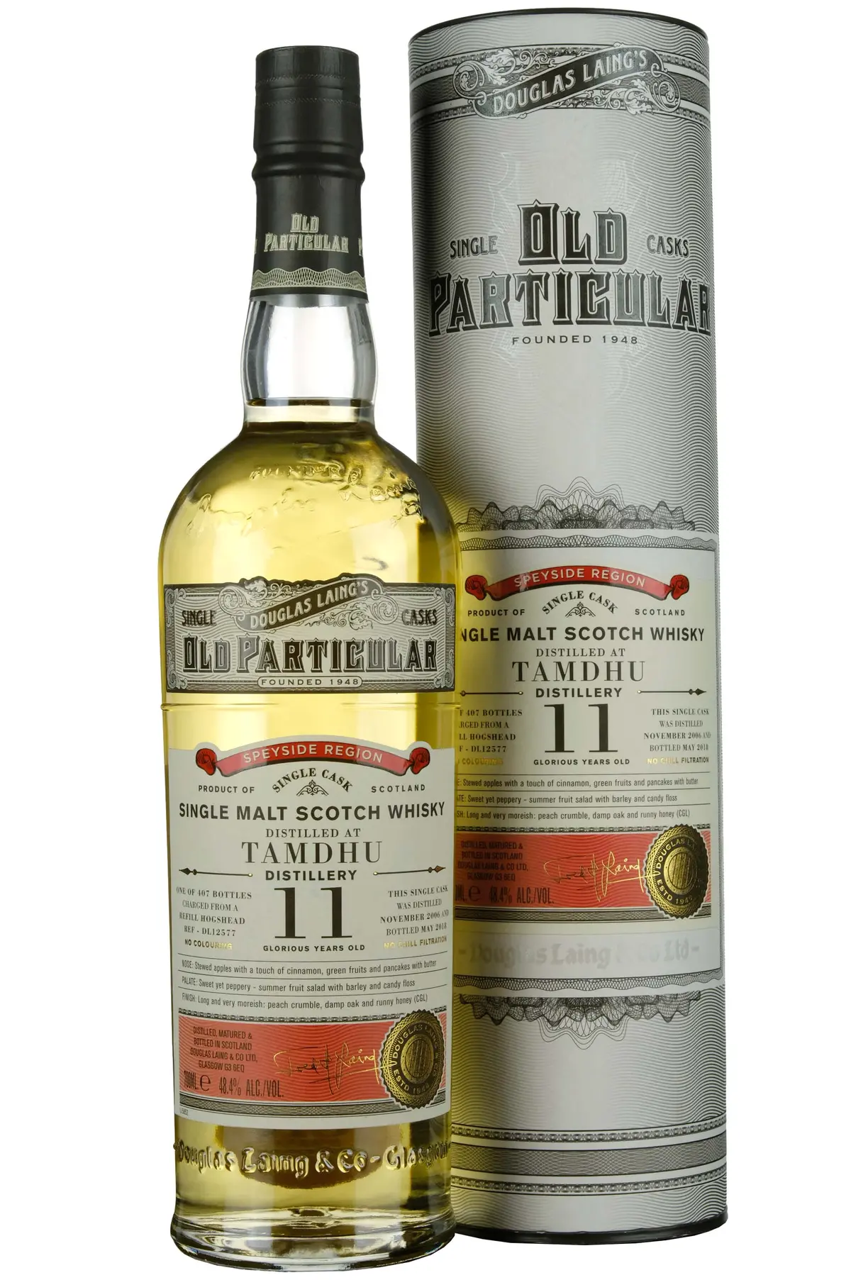 Tamdhu 2006-2018 | 11 Year Old Douglas Laing Old Particular Single Cask Dl12577 1