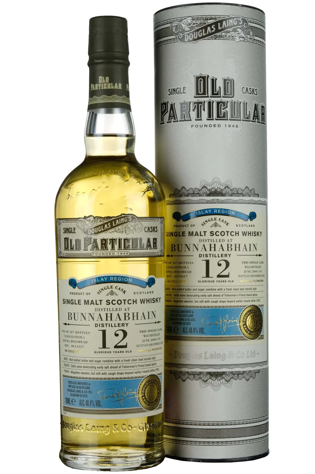Bunnahabhain 2008-2020 | 12 Year Old Douglas Laing Old Particular Single Cask Dl14557 1