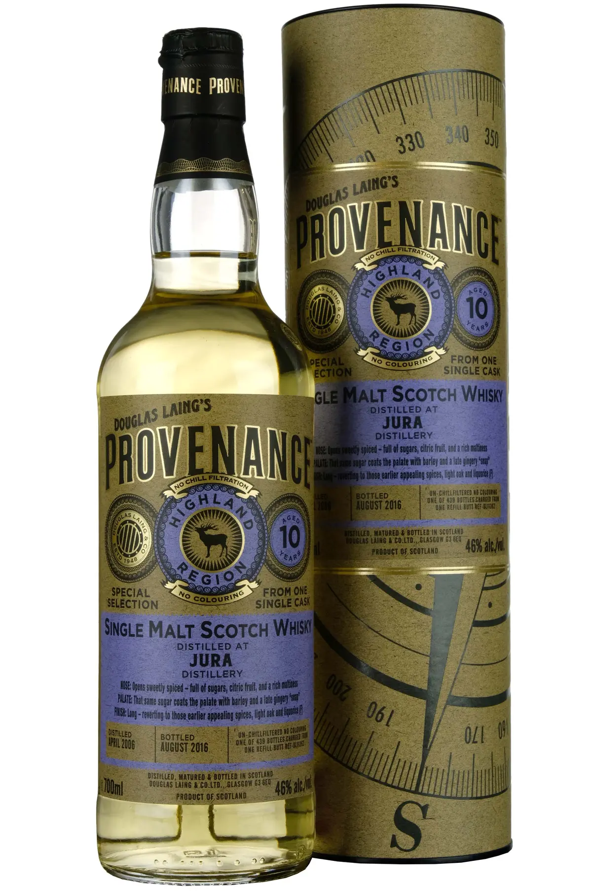 Jura 2006-2016 | 10 Year Old Douglas Laing Provenance Single Cask Dl11362 1