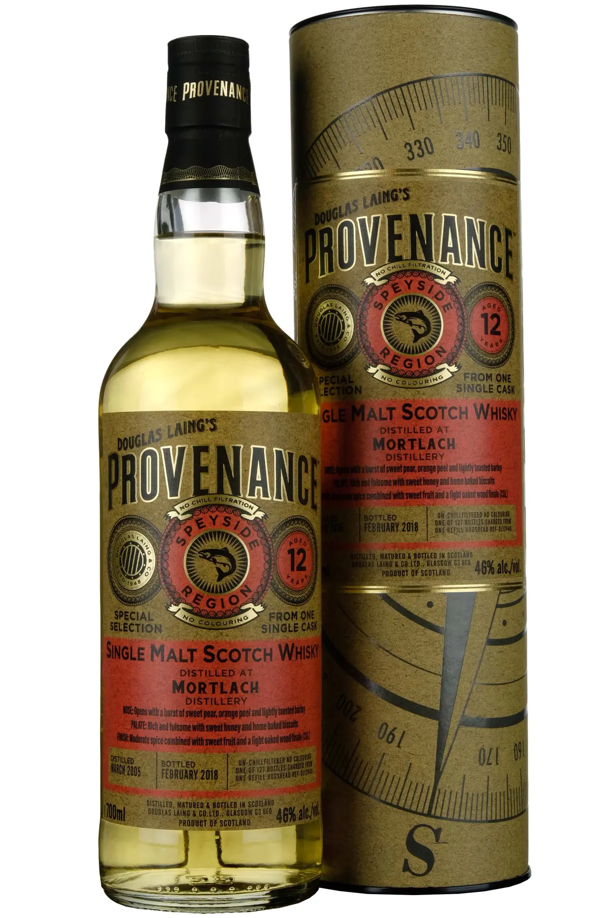 Mortlach 2005-2018 | 12 Year Old Douglas Laing Provenance Single Cask Dl12440 1
