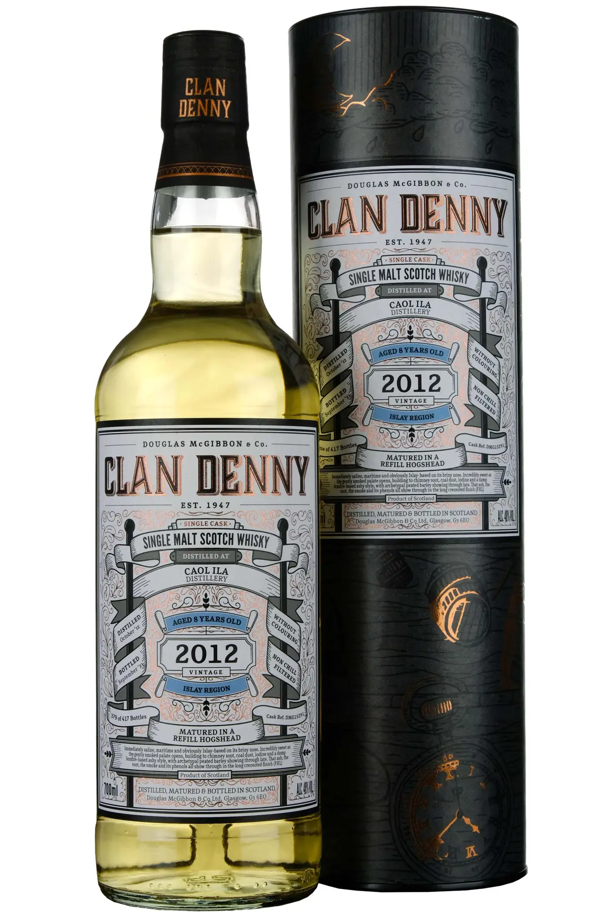 Caol Ila 2012-2021 | 8 Year Old Douglas Laing Clan Denny Single Cask Dmg15291 1