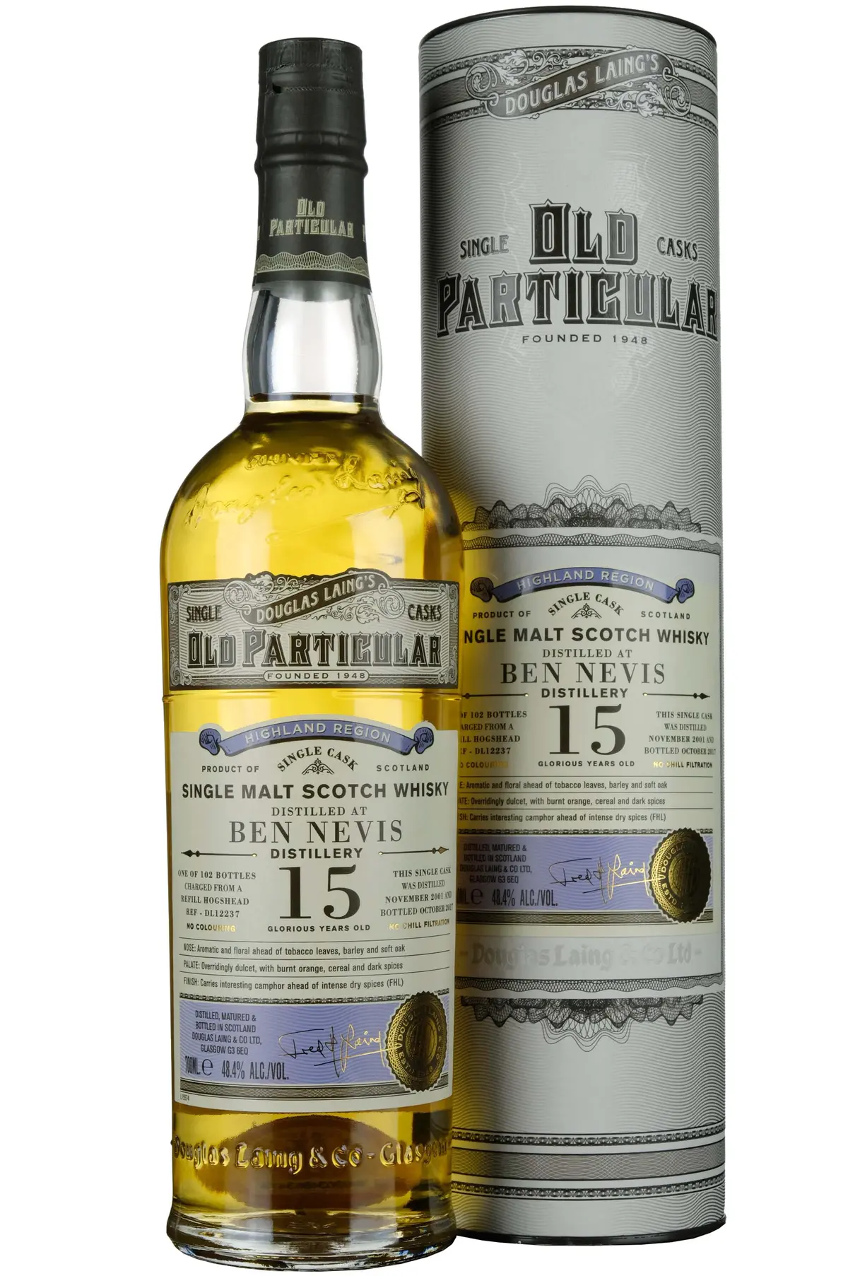 Ben Nevis 2001-2017 | 15 Year Old Douglas Laing Old Particular Single Cask Dl12237 1