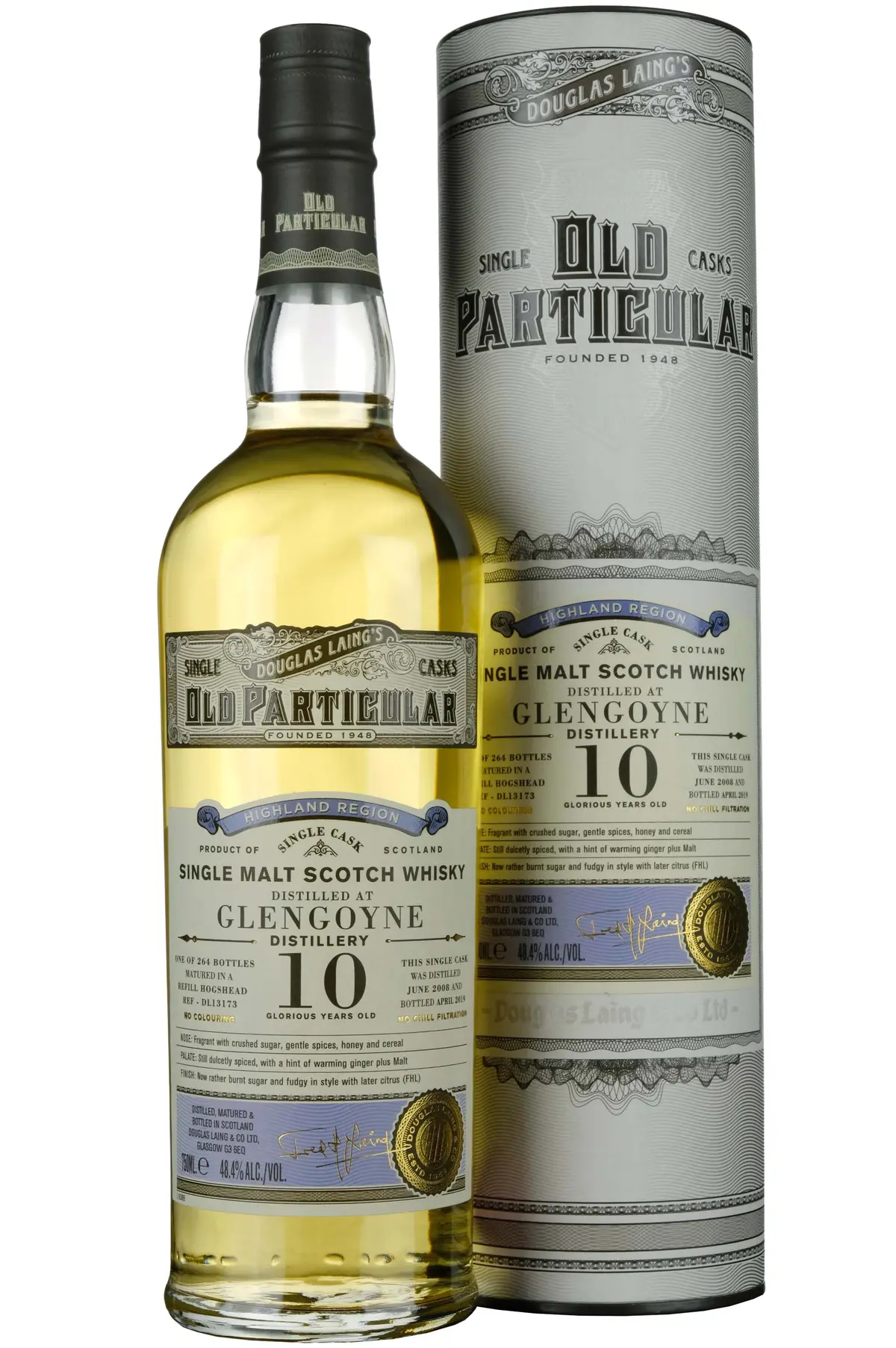 Glengoyne 2008-2019 | 10 Year Old Douglas Laing Old Particular Single Cask Dl13173 1