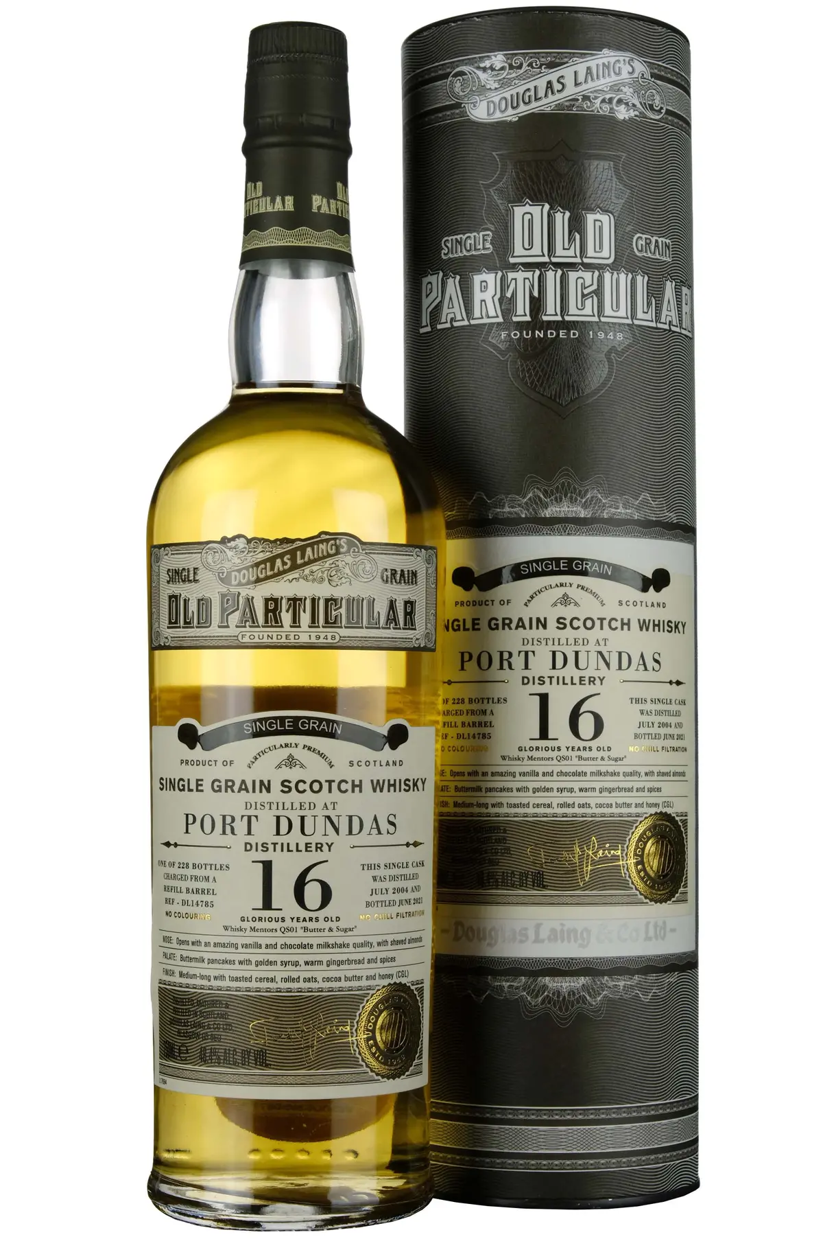 Port Dundas 2004-2021 | 16 Year Old Douglas Laing Old Particular Single Cask Dl14785 1