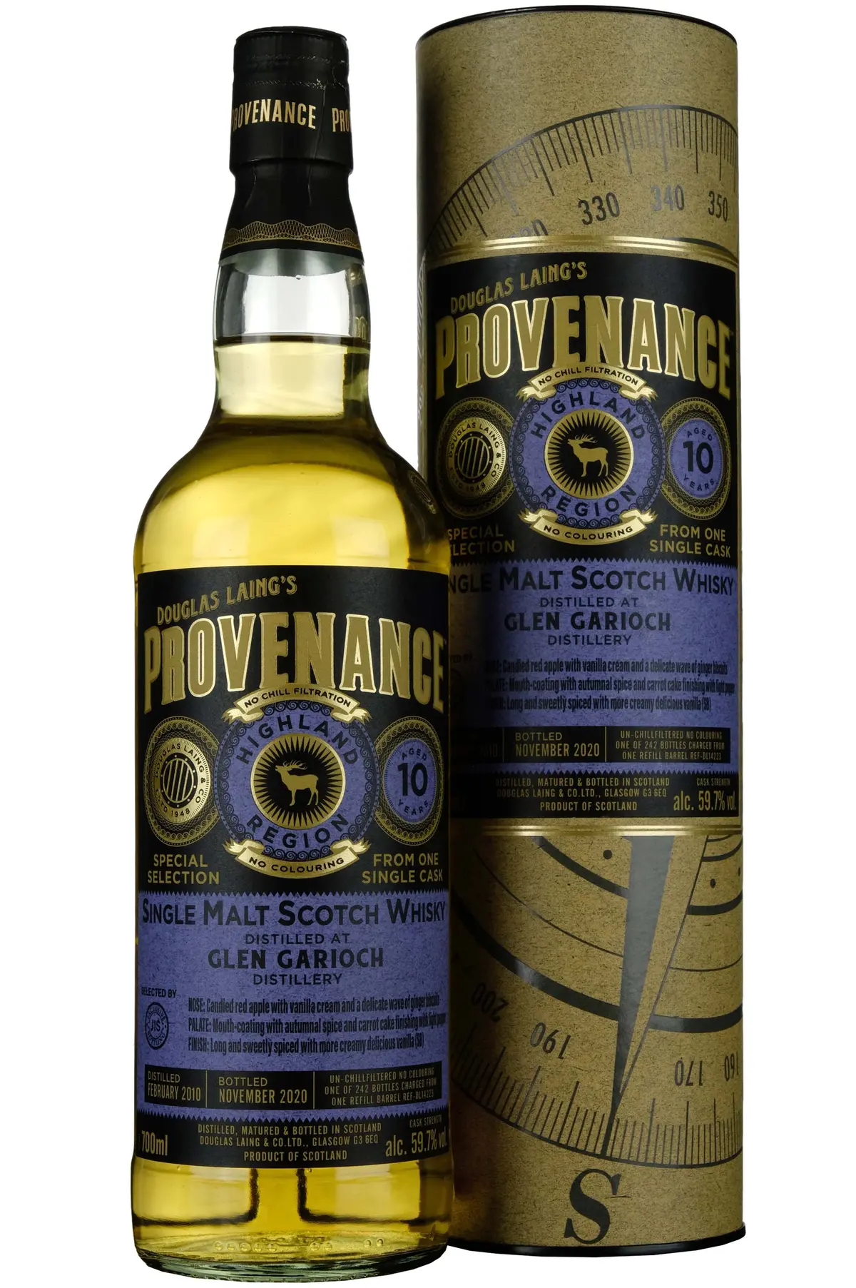 Glen Garioch 2010-2020 | 10 Year Old Douglas Laing Provenance Single Cask Dl14223 1