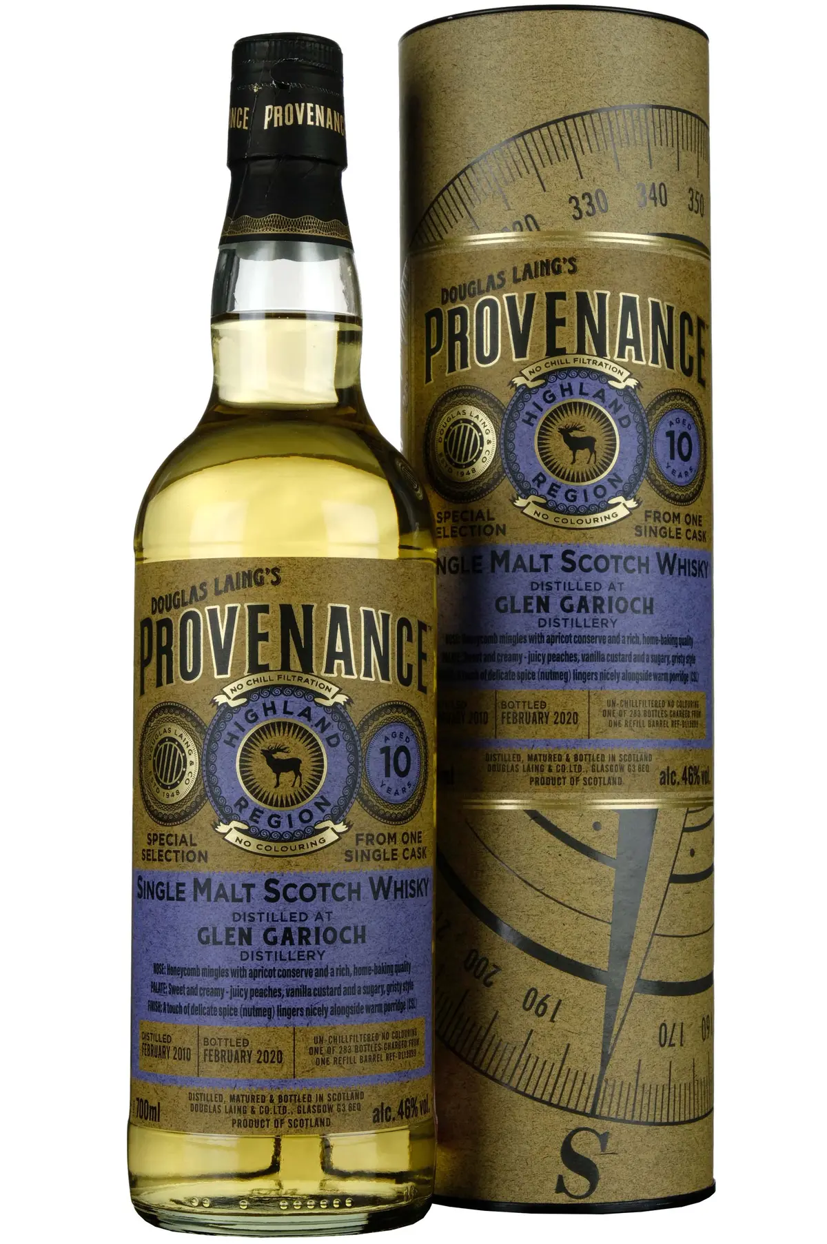 Glen Garioch 2010-2020 | 10 Year Old Douglas Laing Provenance Single Cask Dl13899 1