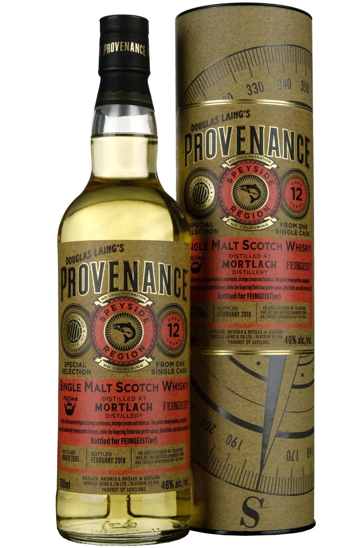 Mortlach 2005-2018 | 12 Year Old Douglas Laing Provenance Single Cask Dl12144 1