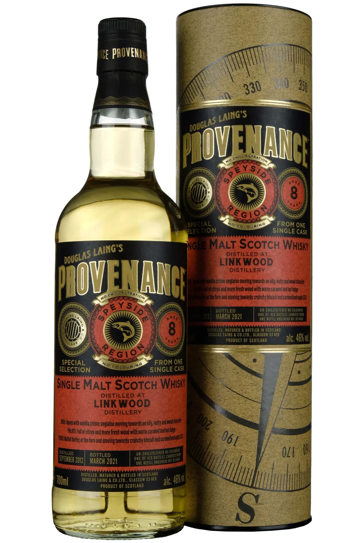 Linkwood 2012-2021 | 8 Year Old Douglas Laing Provenance Single Cask Dl14666 1