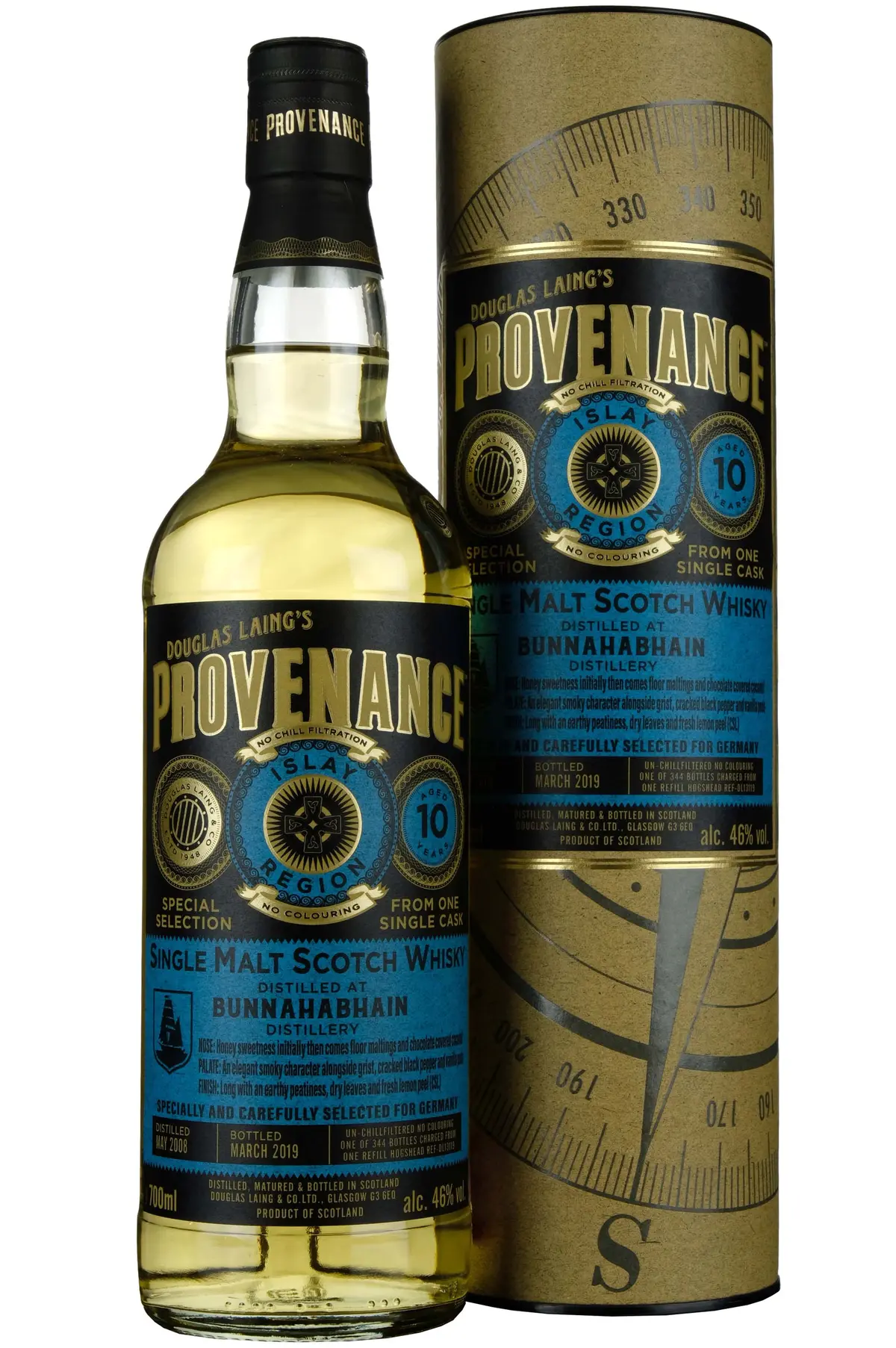 Bunnahabhain 2008-2019 | 10 Year Old Douglas Laing Provenance Single Cask Dl13119 1