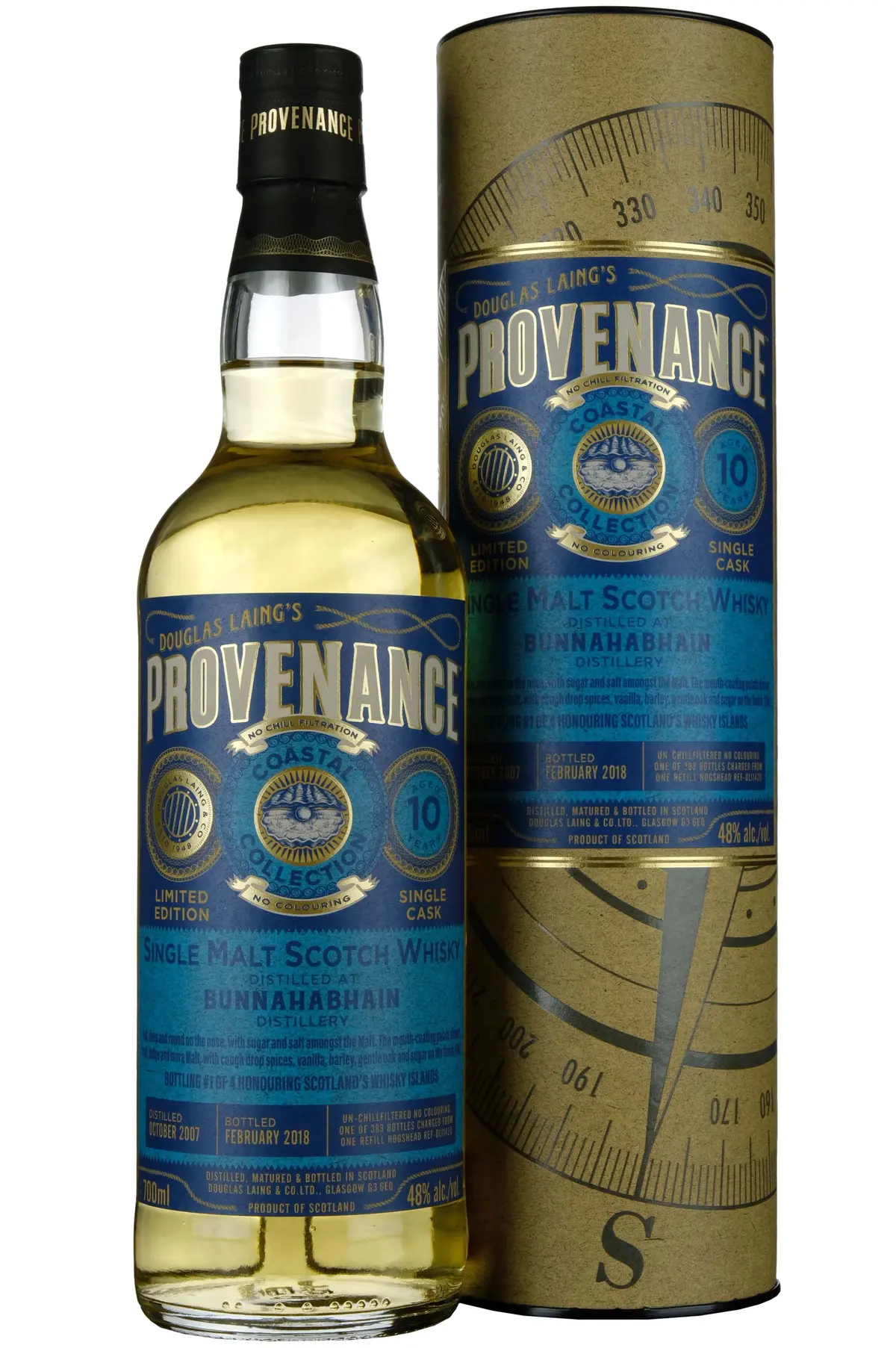 Bunnahabhain 2007-2018 | 10 Year Old Douglas Laing Provenance Single Cask Dl11420 1