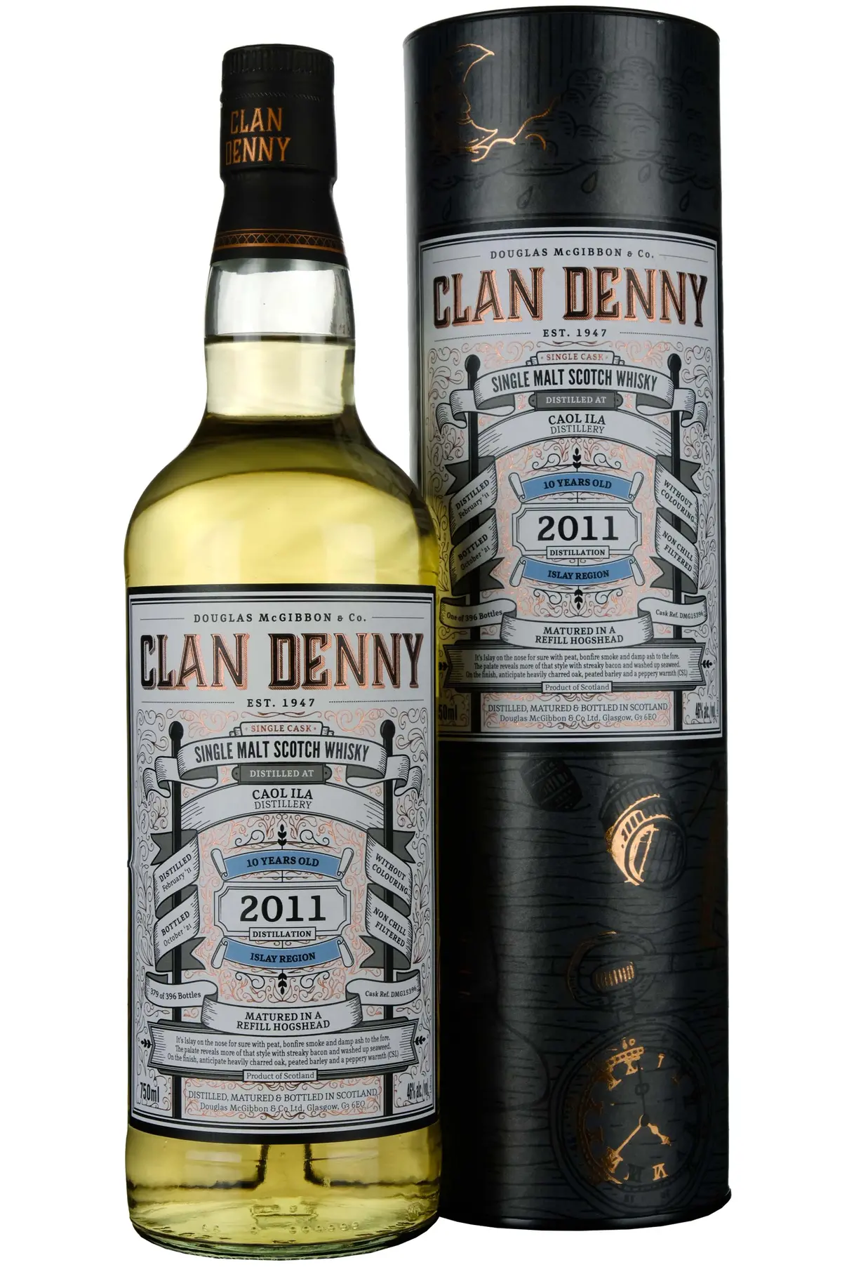 Caol Ila 2011-2021 | 10 Year Old Douglas Laing Clan Denny Single Cask Dmg15396 1