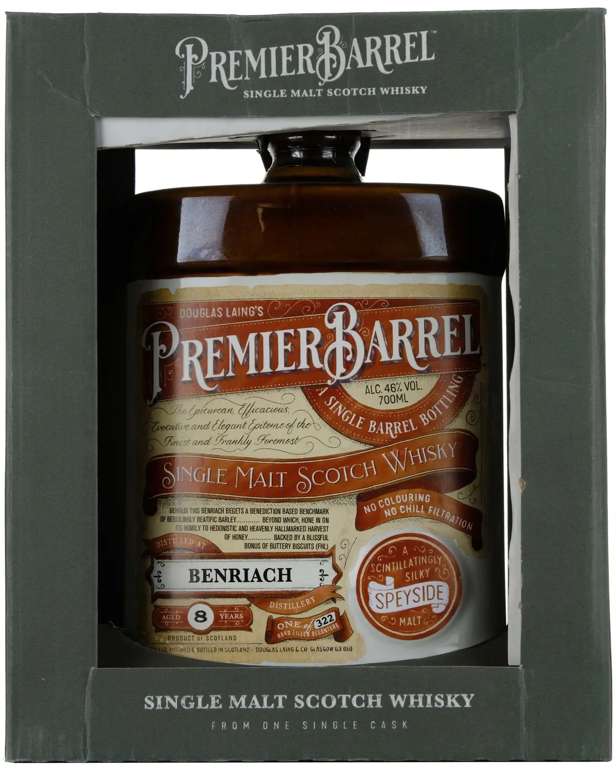 Benriach 2012 | 8 Year Old Douglas Laing Premier Barrel Single Cask 1