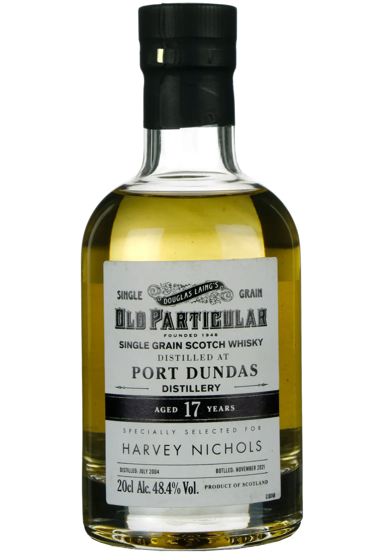 Port Dundas 2004-2021 | 17 Year Old Douglas Laing Old Particular Single Cask For Harvey Nichols 1